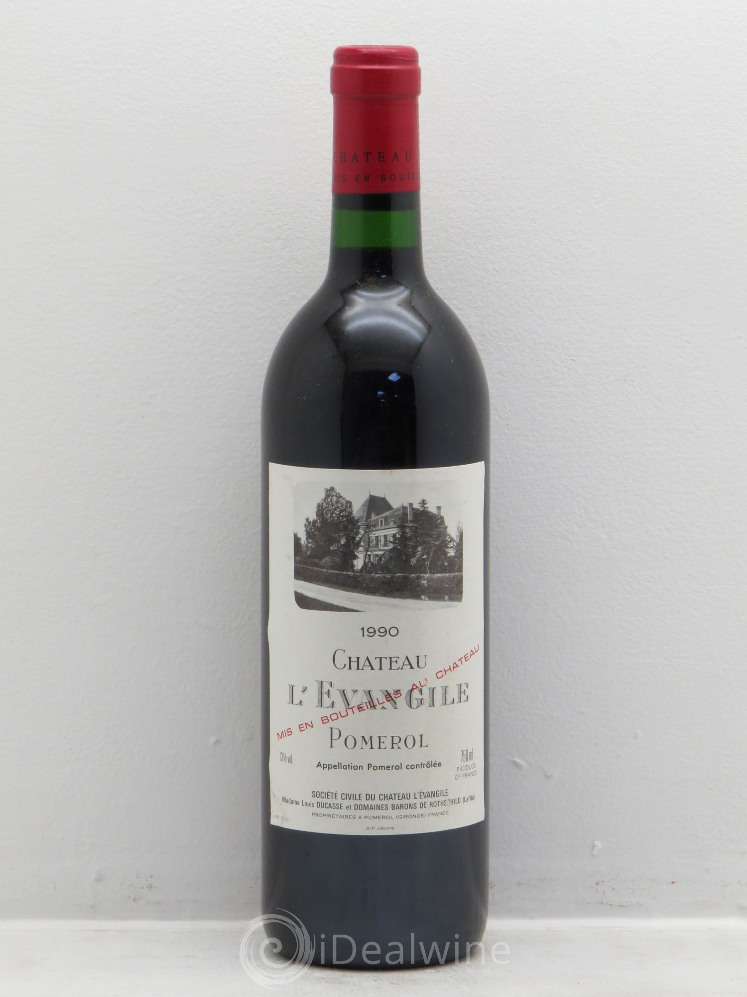 Château l' Évangile 1990 - Lot de 1 bouteille - 0