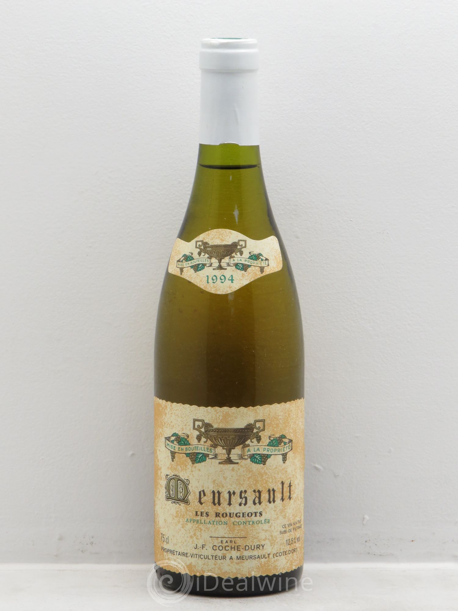 Meursault Les Rougeots Coche Dury (Domaine) 1994 - Lot de 1 bouteille - 0