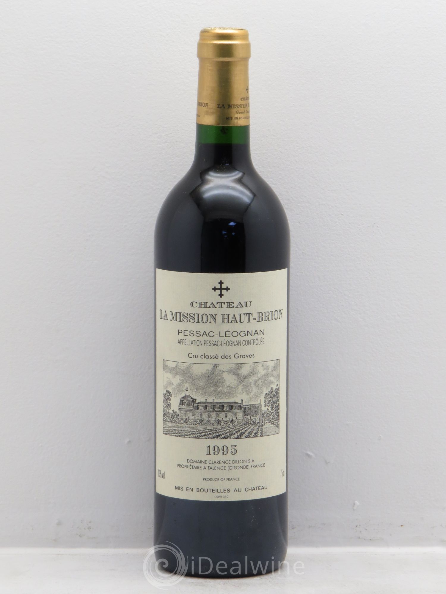 Château la Mission Haut-Brion Cru Classé de Graves 1995 - Lot de 1 bouteille - 0