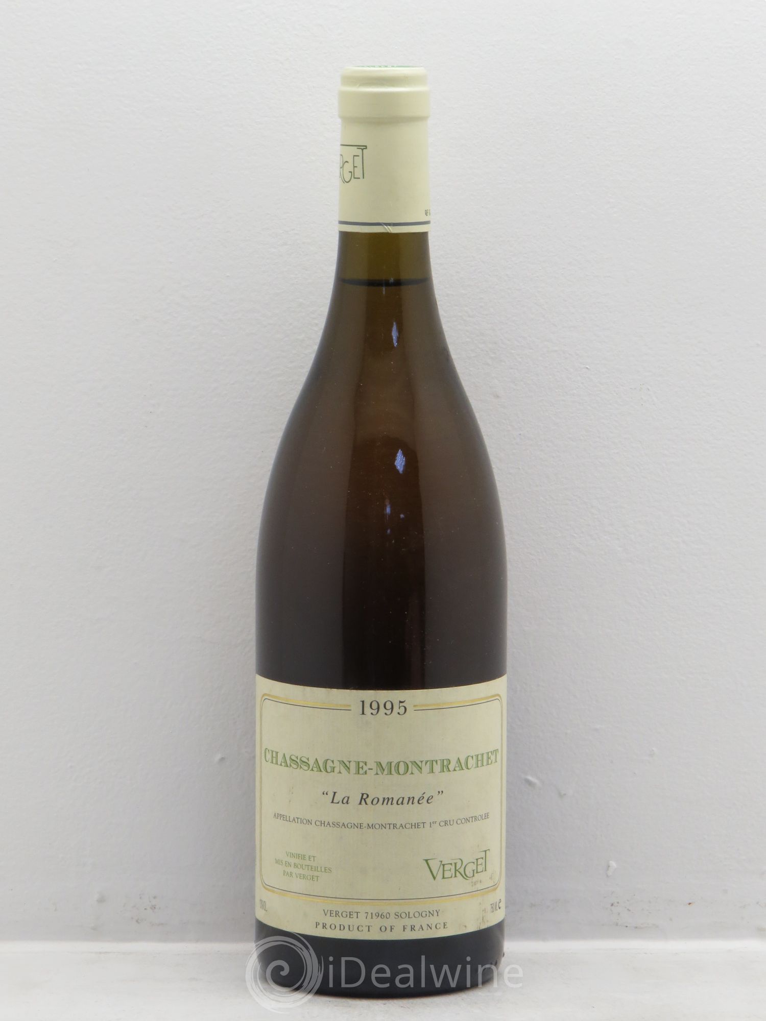 Chassagne-Montrachet 1er Cru 1995 - Lot de 1 bouteille - 0