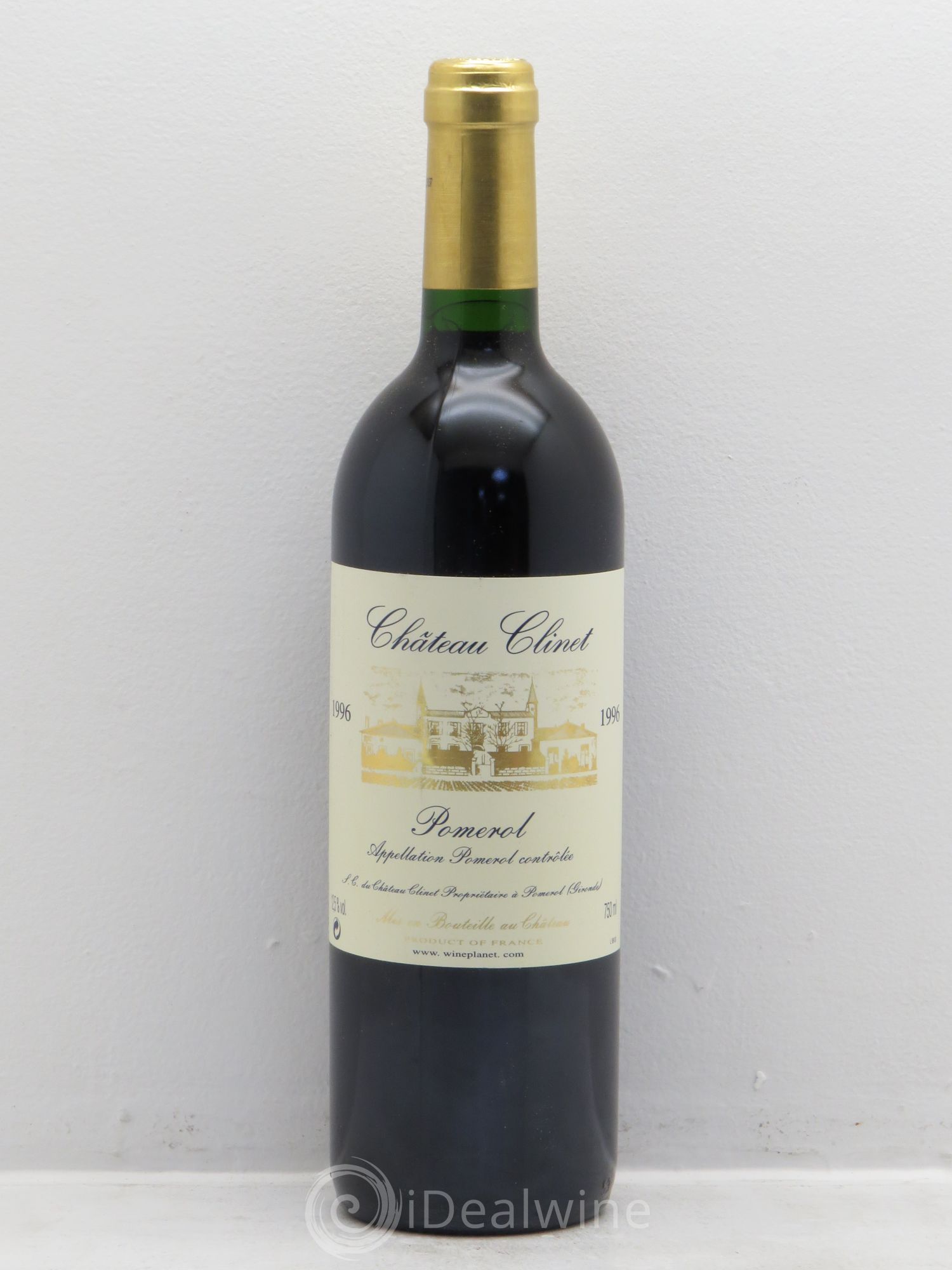 Château Clinet 1996 - Lot de 1 bouteille - 0