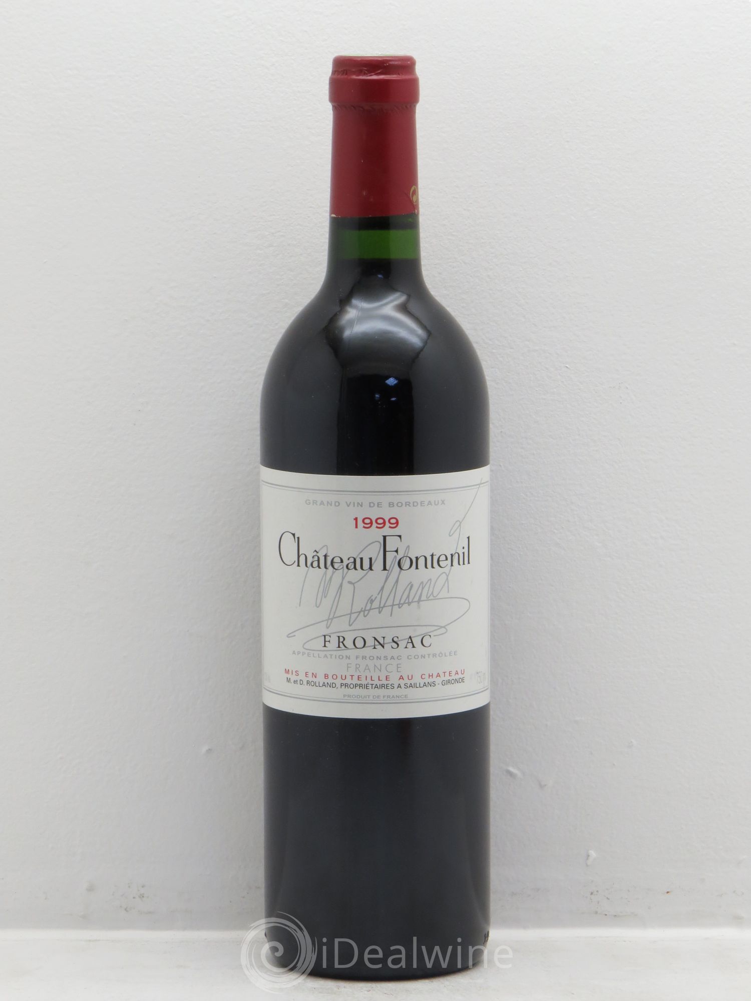 Château Fontenil 1999 - Lot de 1 bouteille - 0