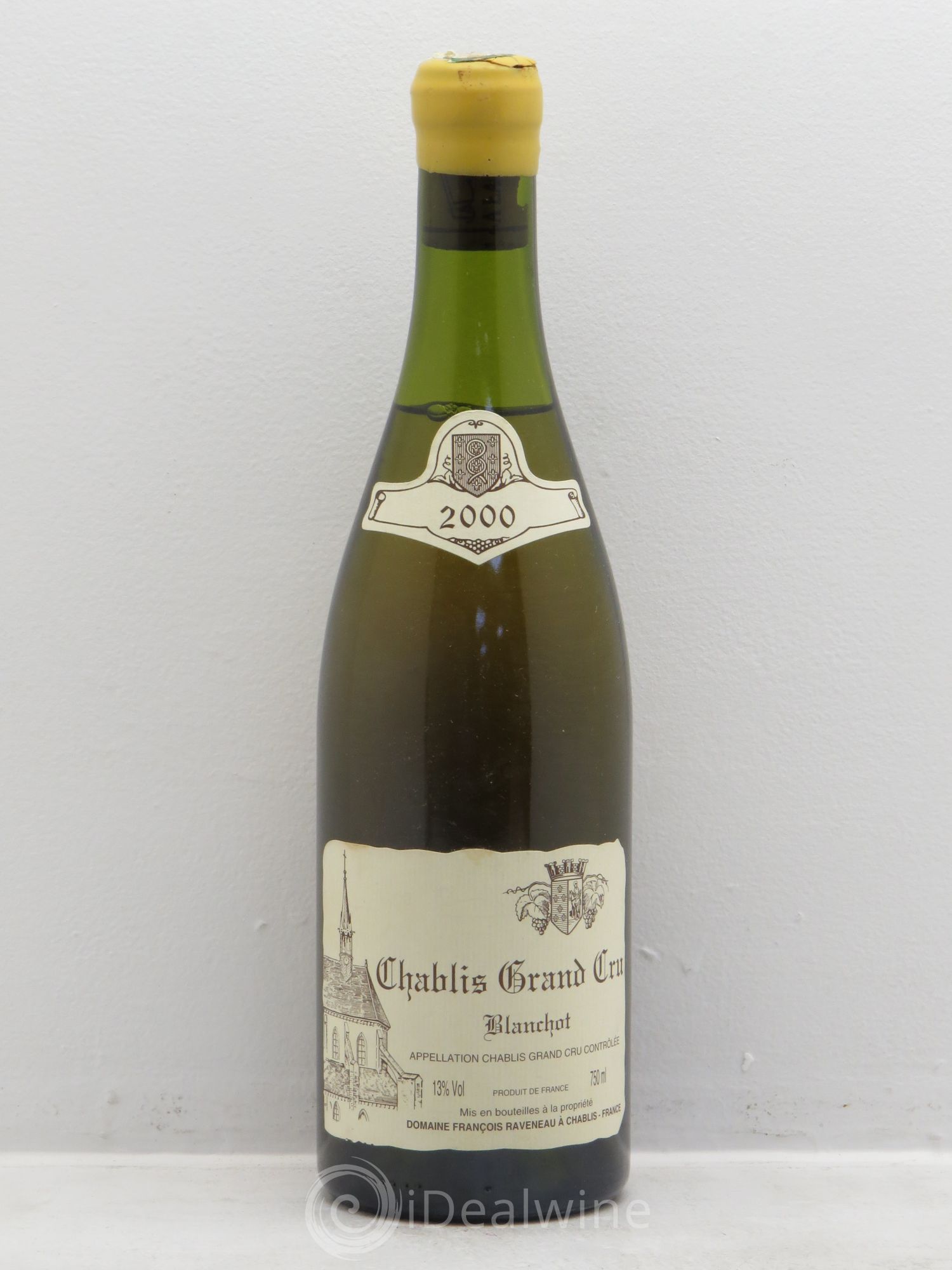Chablis Grand Cru Blanchot Raveneau (Domaine) 2000 - Lot de 1 bouteille - 0