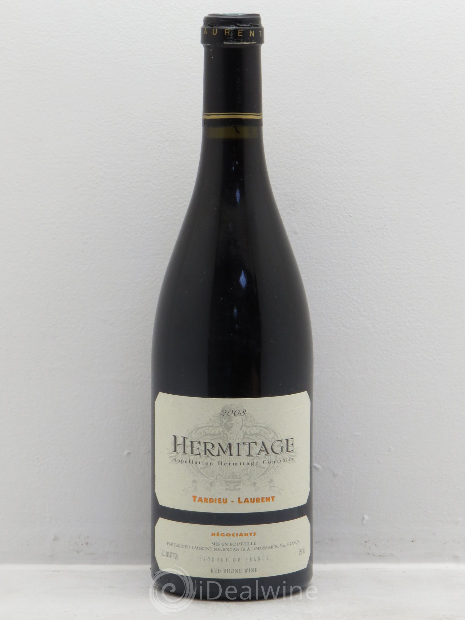 Hermitage Maison Tardieu-Laurent 2003 - Lot de 1 bouteille - 0