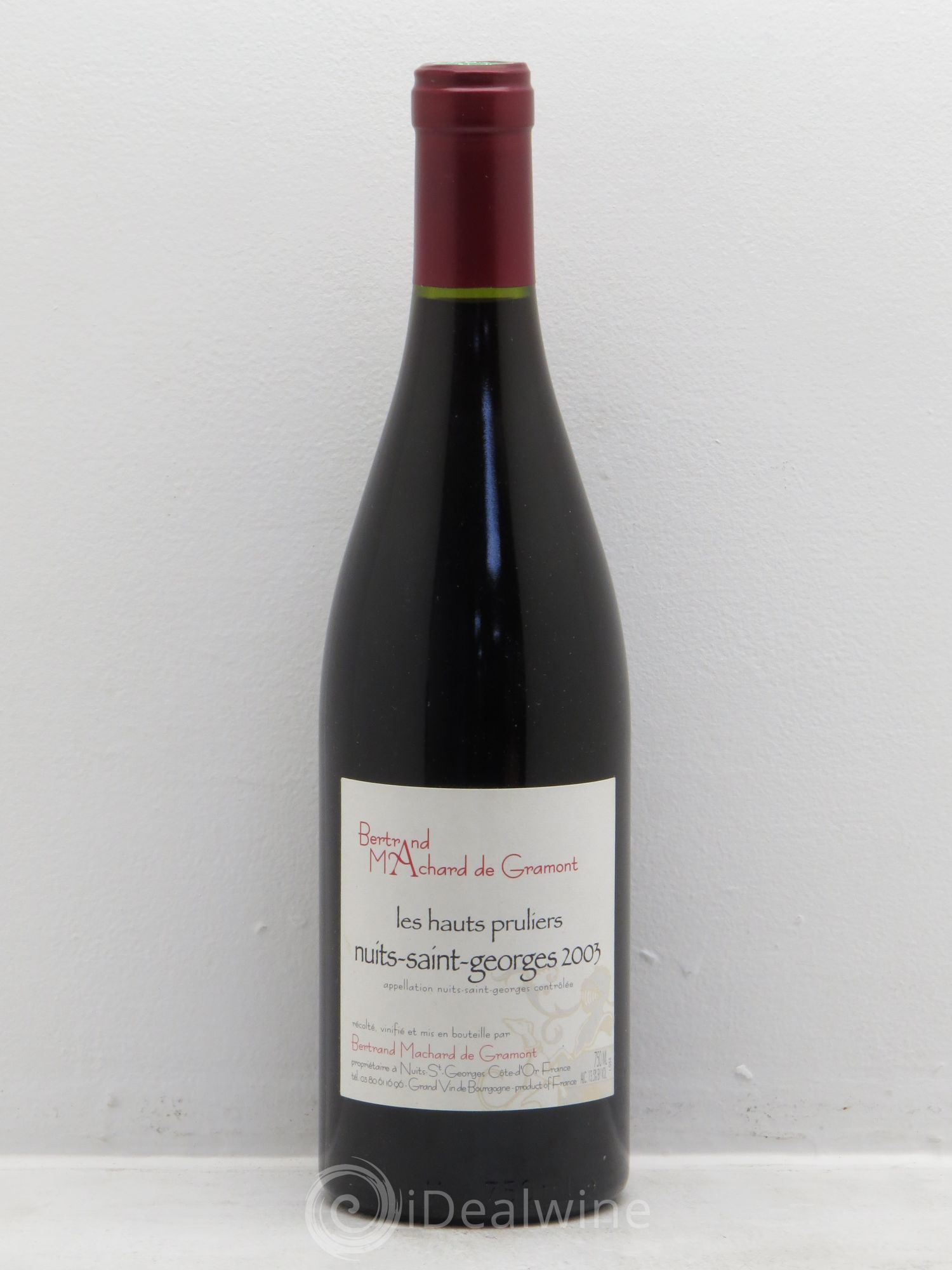 Nuits-Saint-Georges 1er Cru 2003 - Lot de 1 bouteille - 0
