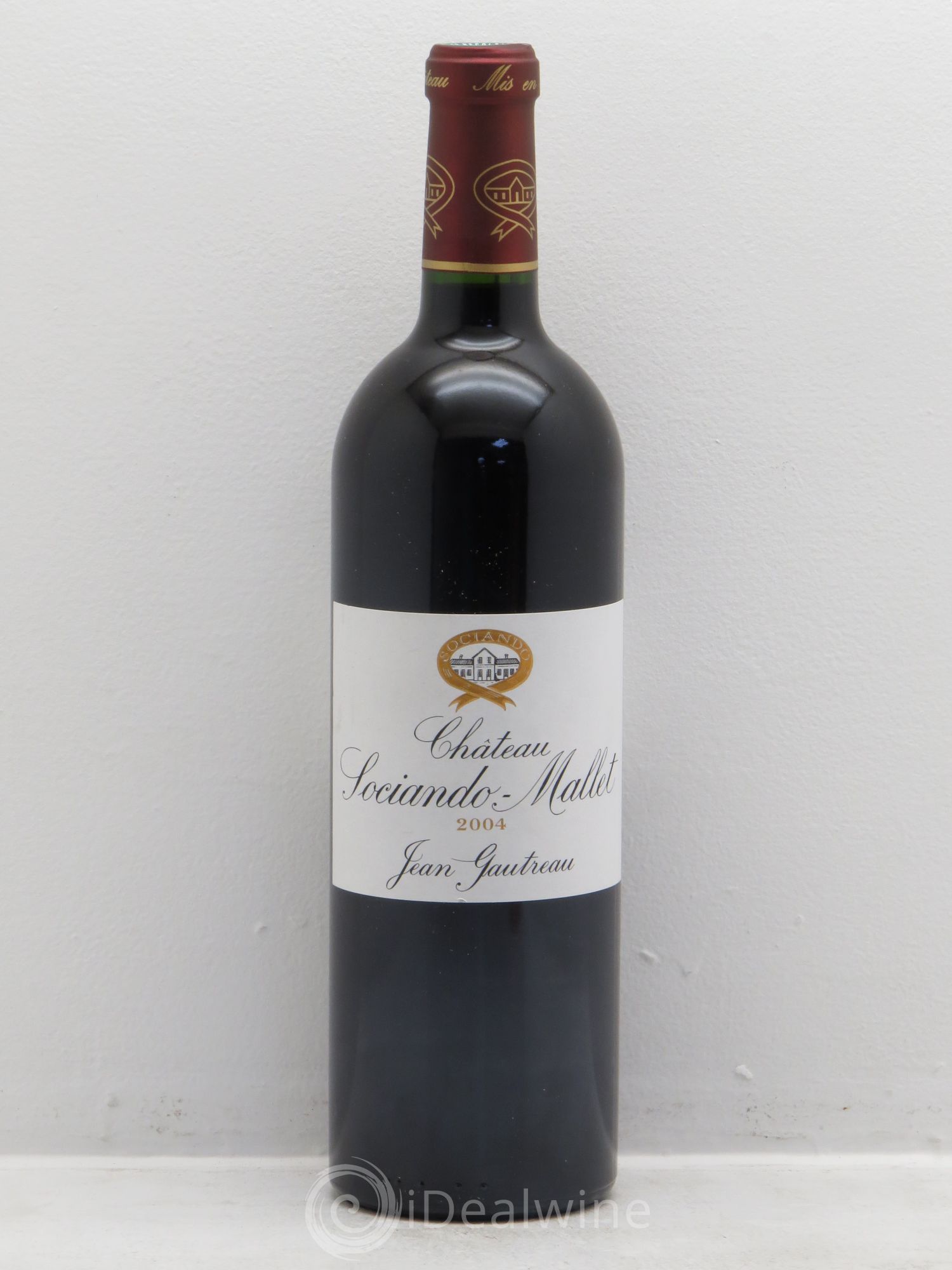 Château Sociando Mallet 2004 - Lot de 1 bouteille - 0