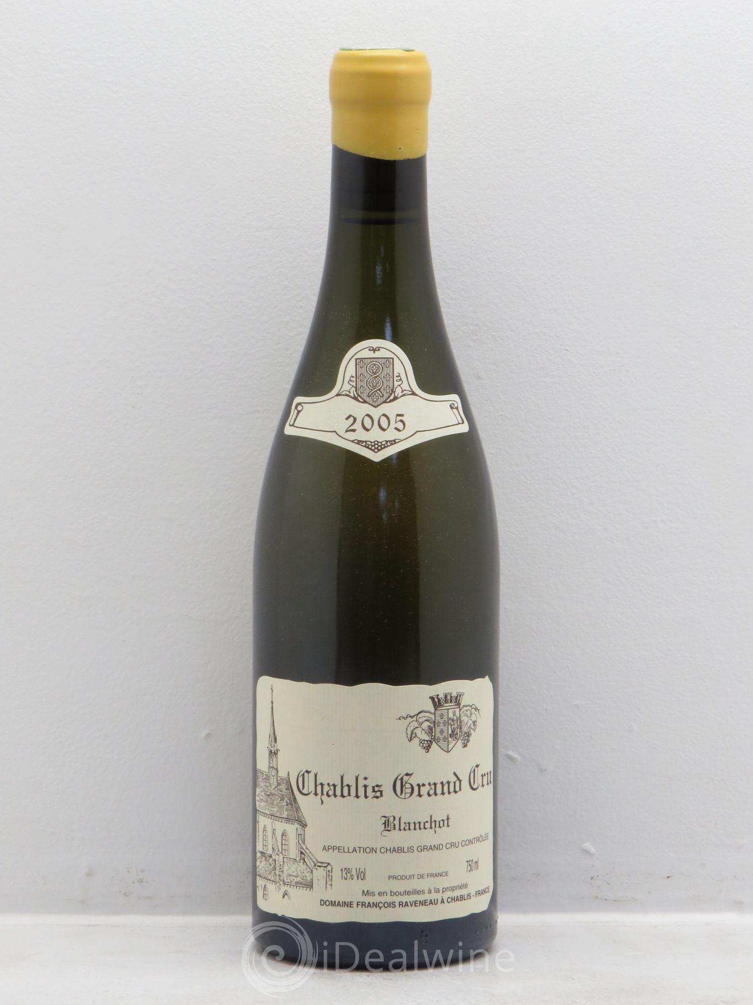 Chablis Grand Cru Blanchot Raveneau (Domaine) 2005 - Lot de 1 bouteille - 0