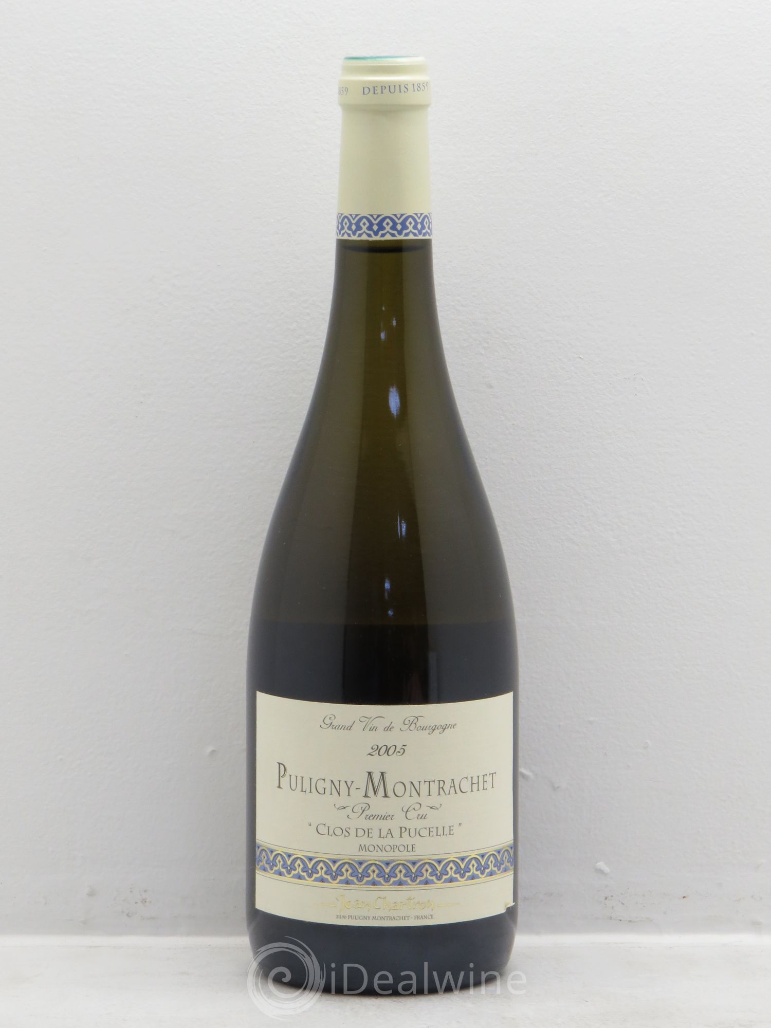 Puligny-Montrachet 1er Cru Clos de la Pucelle Jean Chartron (Domaine) 2005 - Lot de 1 bouteille - 0