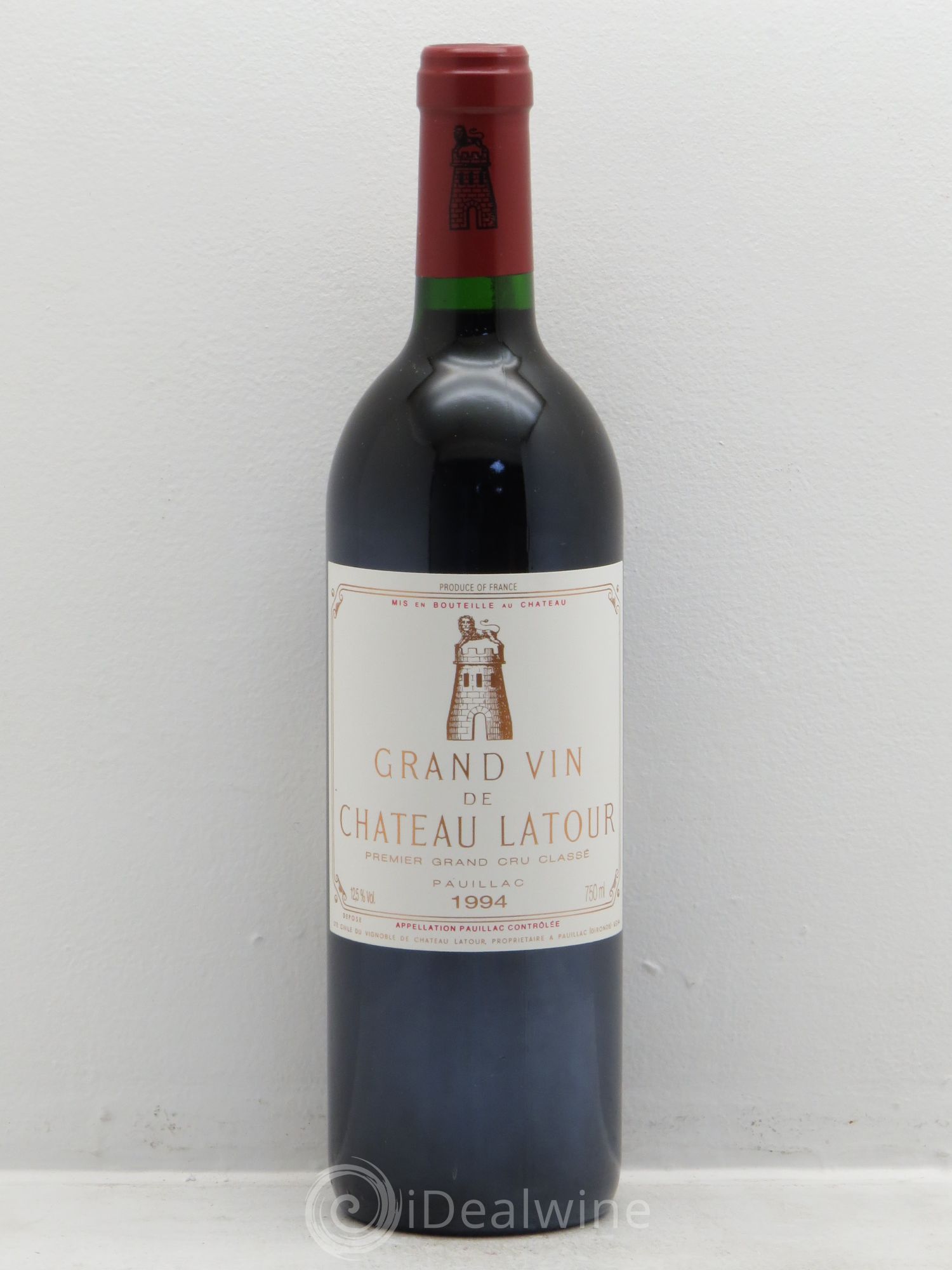 Château Latour 1er Grand Cru Classé 1994 - Lot de 1 bouteille - 0