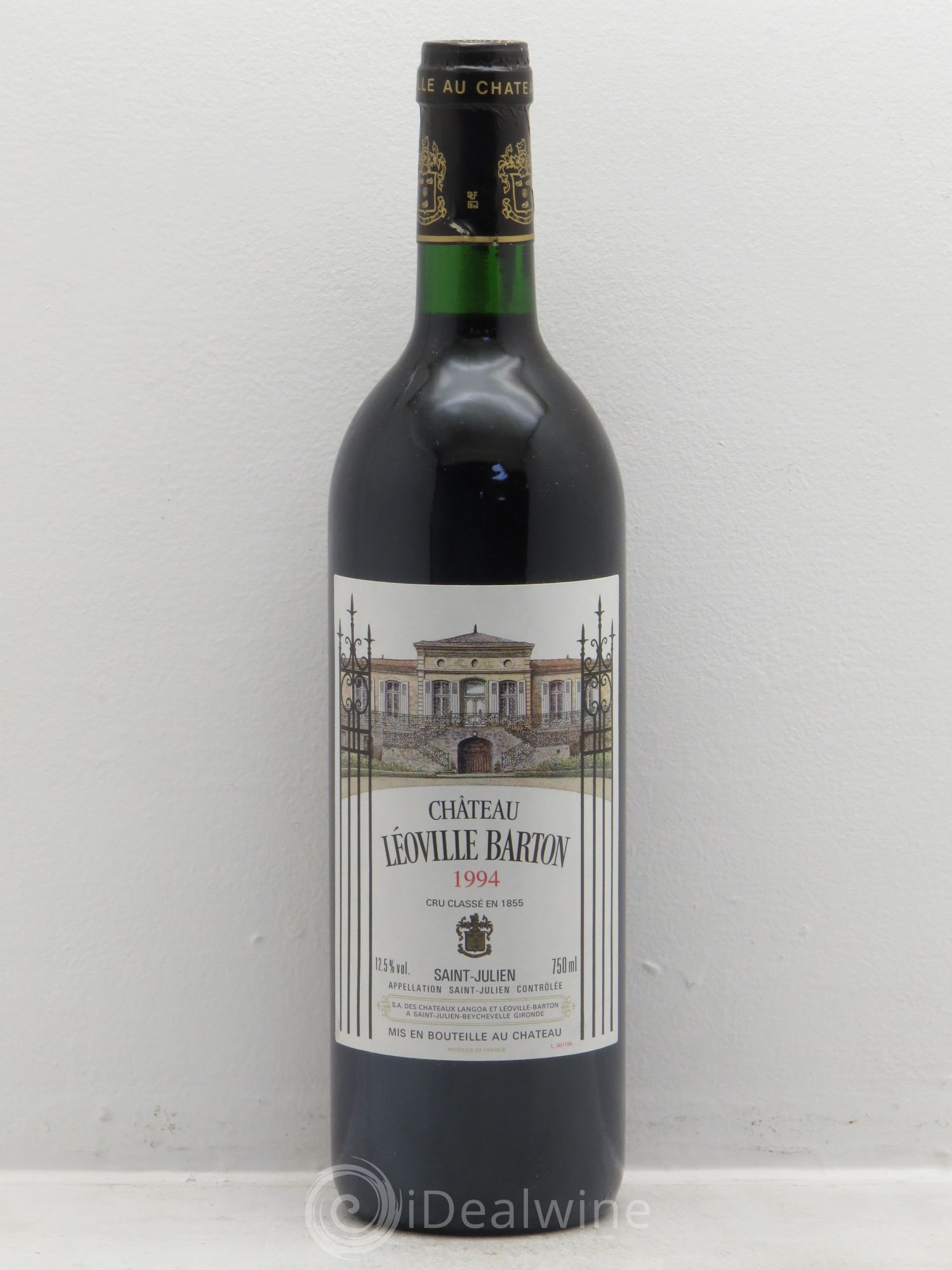Château Léoville Barton 2ème Grand Cru Classé 1994 - Lot de 1 bouteille - 0
