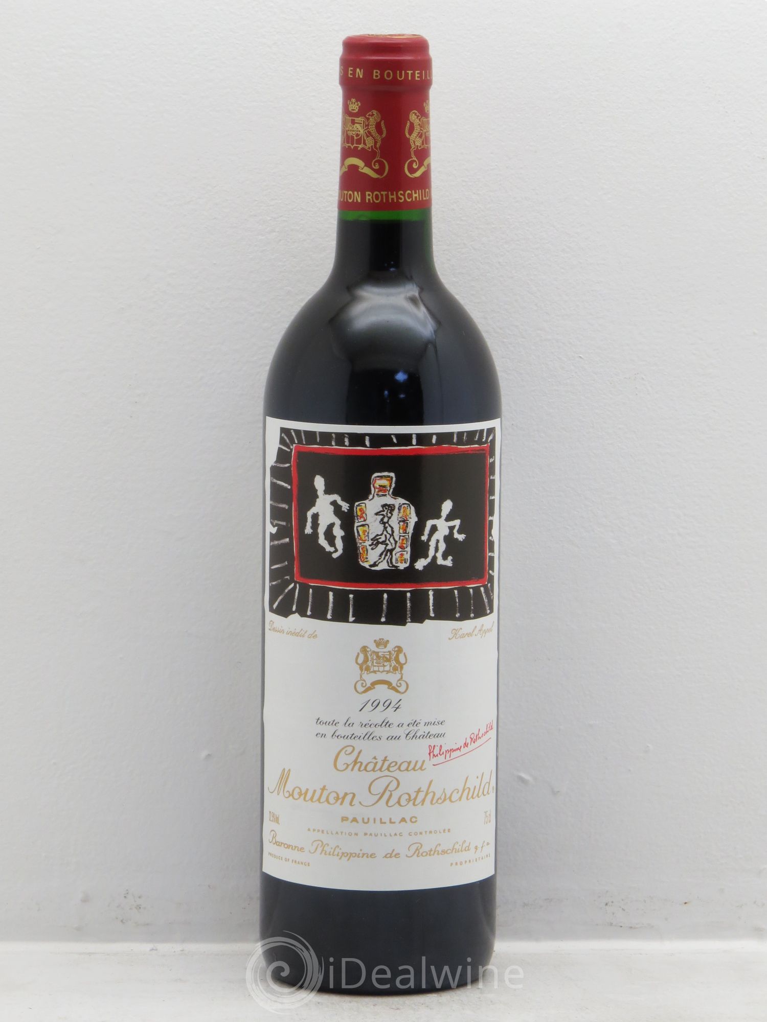 Château Mouton Rothschild 1er Grand Cru Classé 1994 - Lot de 1 bouteille - 0