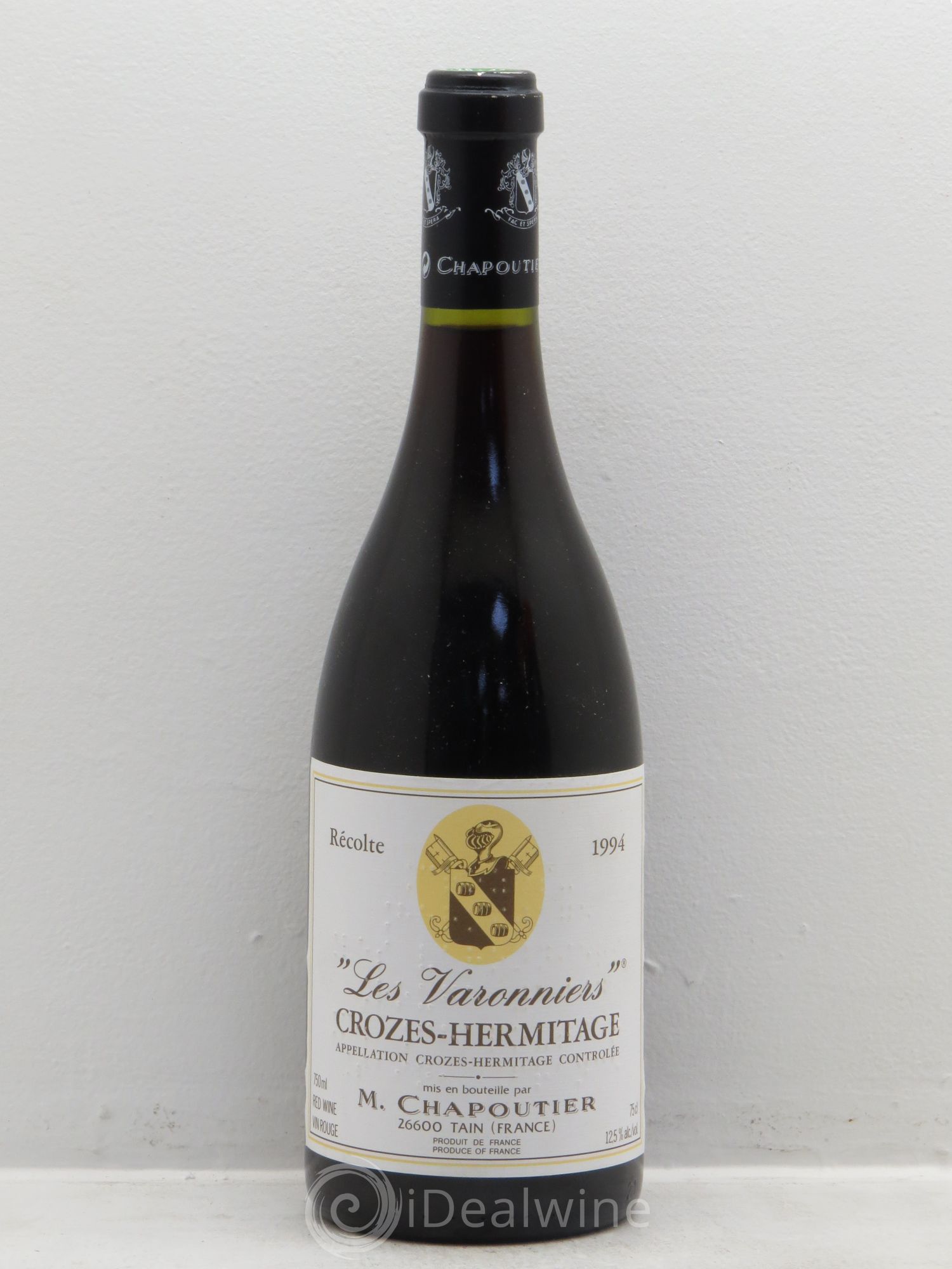 Crozes-Hermitage Les Varonniers Chapoutier 1994 - Lot de 1 bouteille - 0