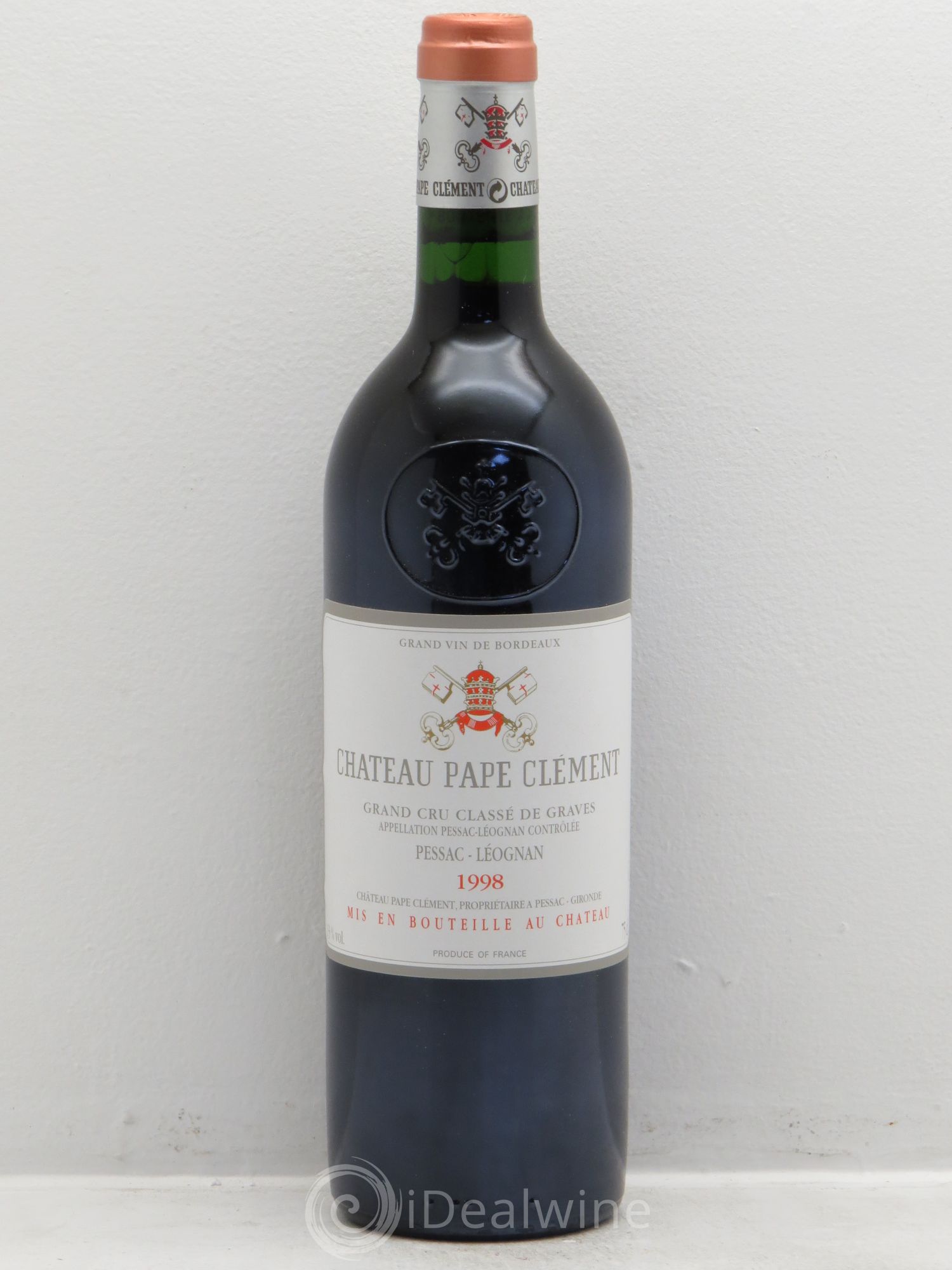 Château Pape Clément Cru Classé de Graves 1998 - Lot de 1 bouteille - 0