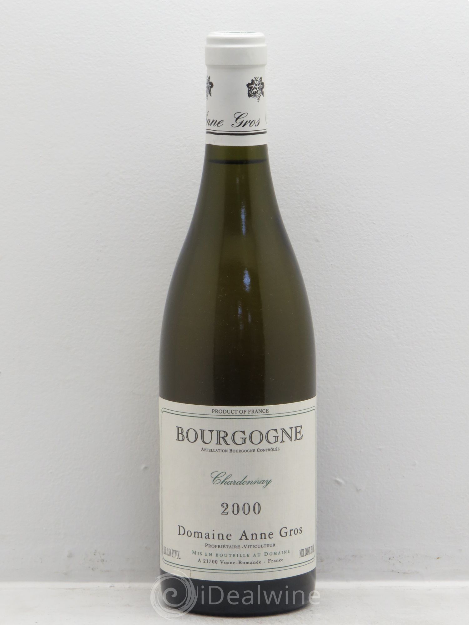 Bourgogne Chardonnay .Domaine Anne Gros 2000 - Posten von 1 Flasche - 0