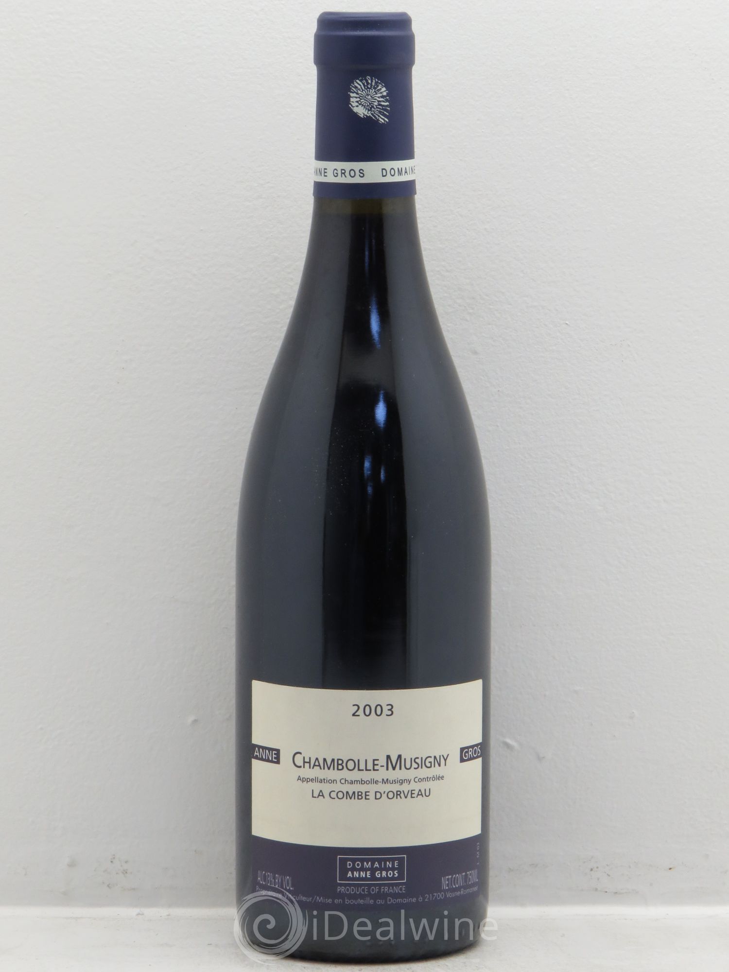 Chambolle-Musigny La Combe d'Orveau Anne Gros 2003 - Lot de 1 bouteille - 0