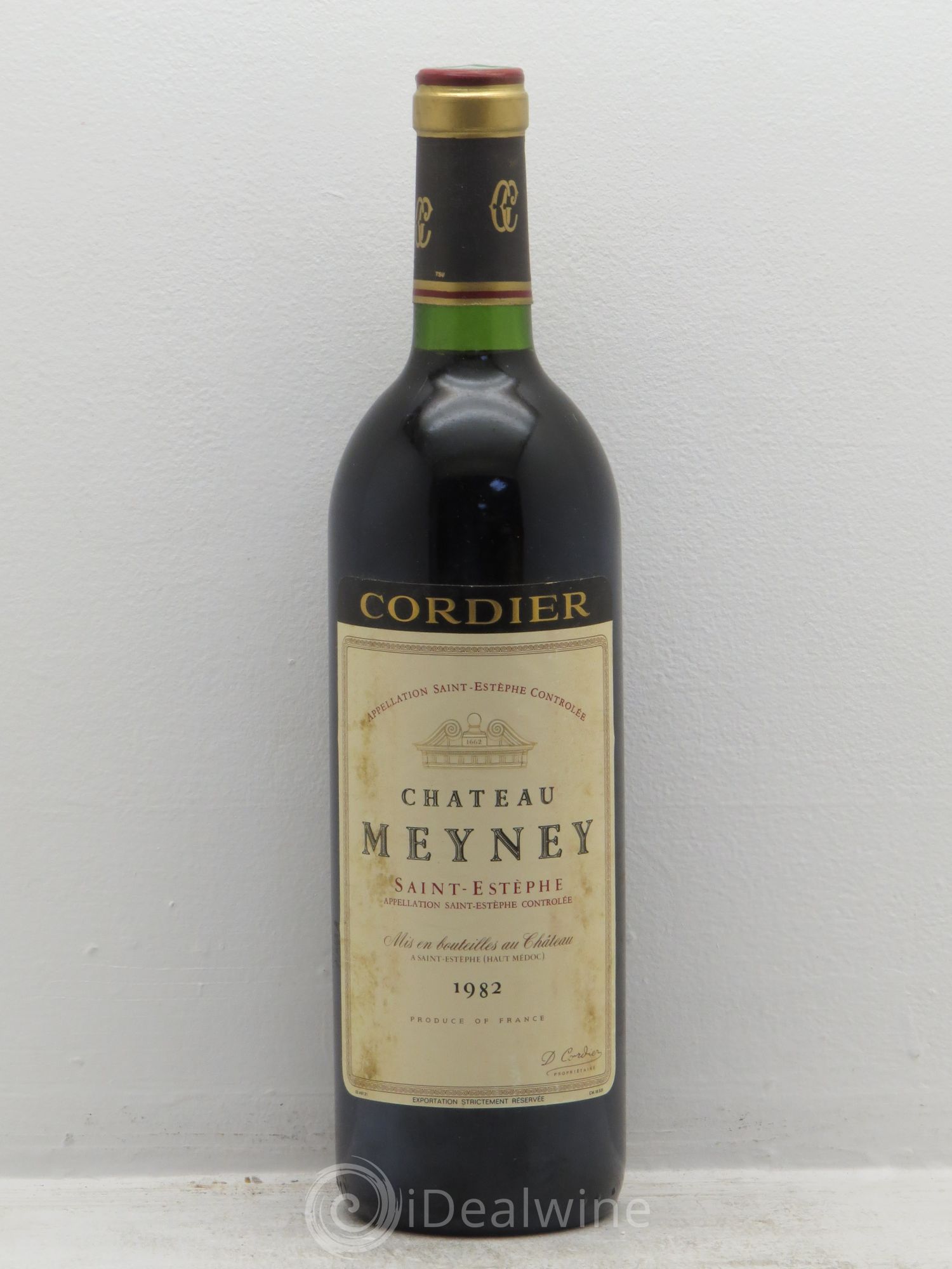 Château Meyney 1982 - Lot de 1 bouteille - 0