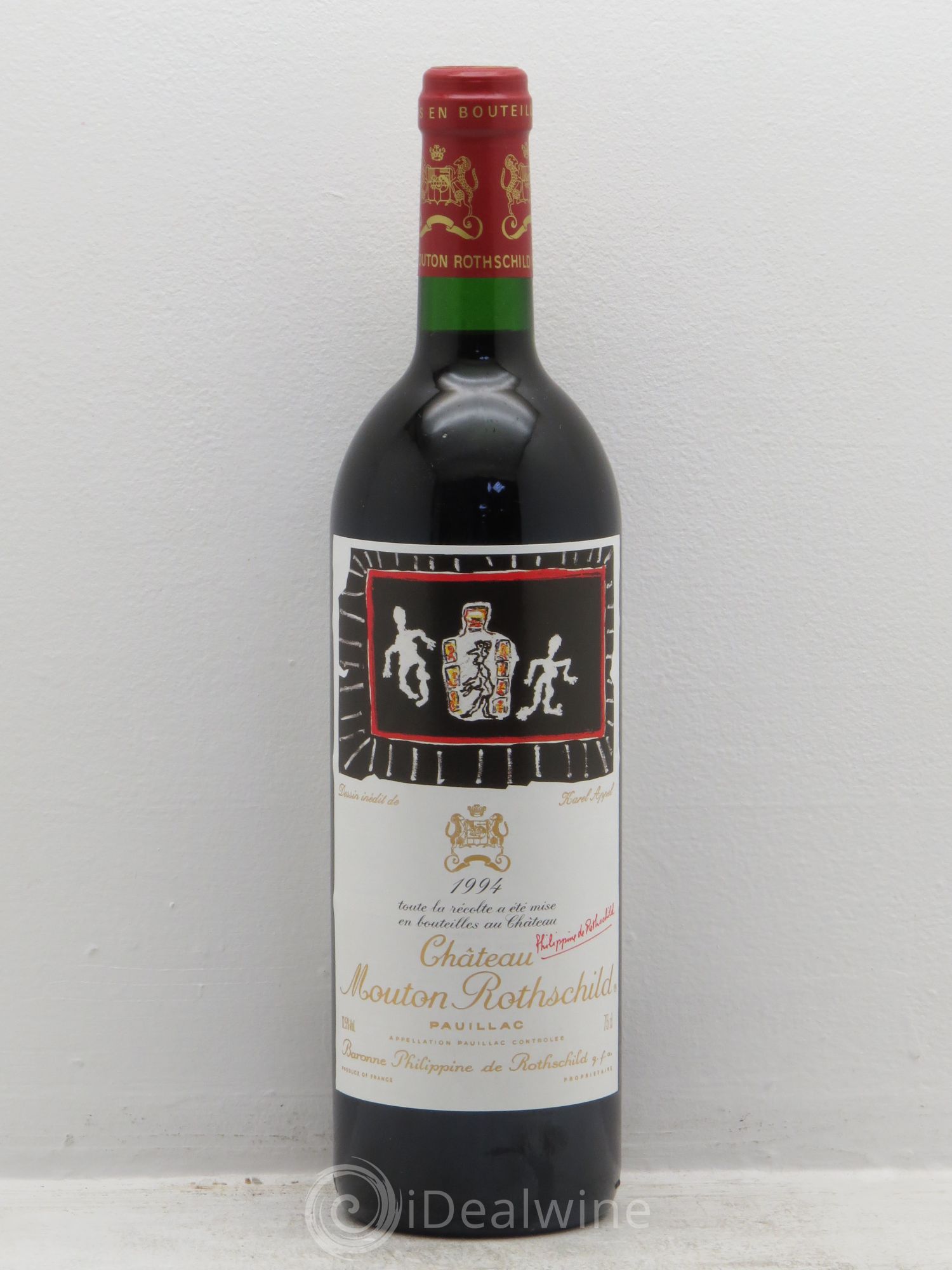 Château Mouton Rothschild 1er Grand Cru Classé 1994 - Lot de 1 bouteille - 0