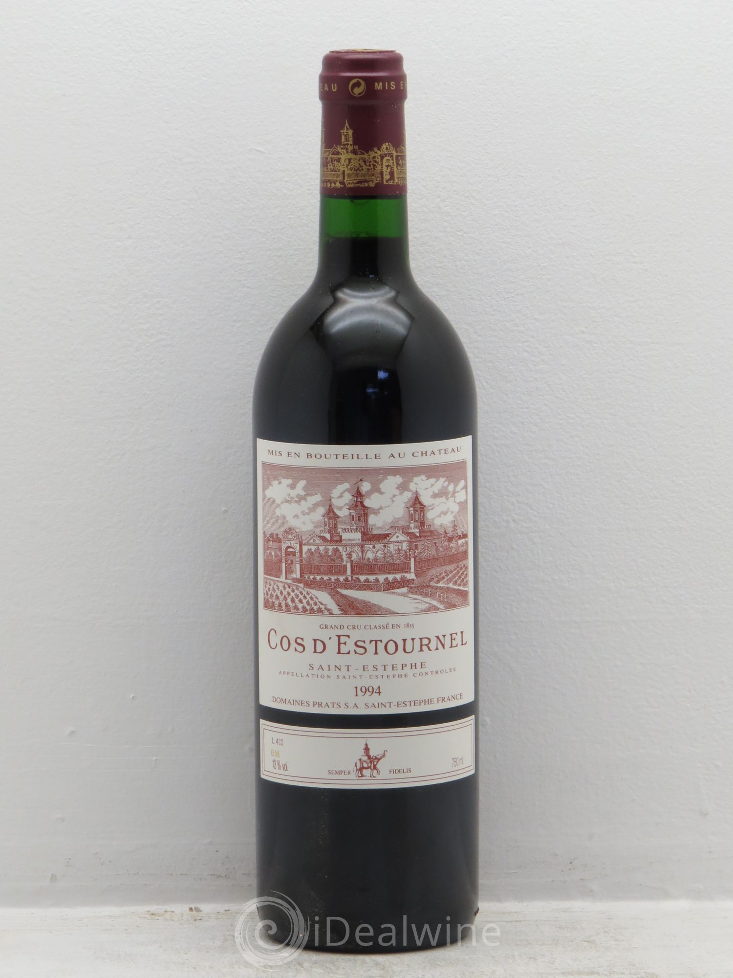 Cos d'Estournel 2ème Grand Cru Classé 1994 - Lot de 1 bouteille - 0
