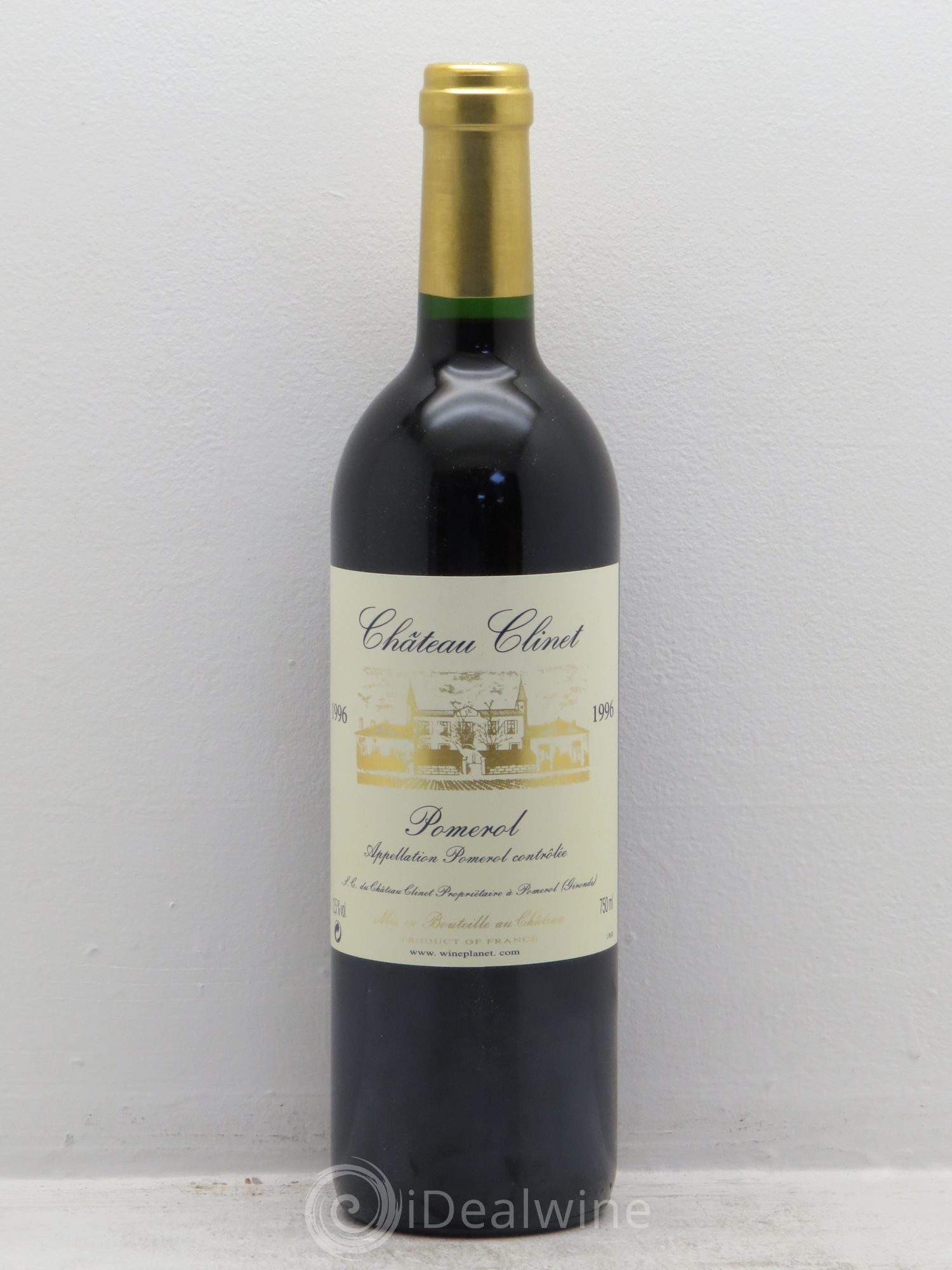 Château Clinet 1996 - Lot de 1 bouteille - 0