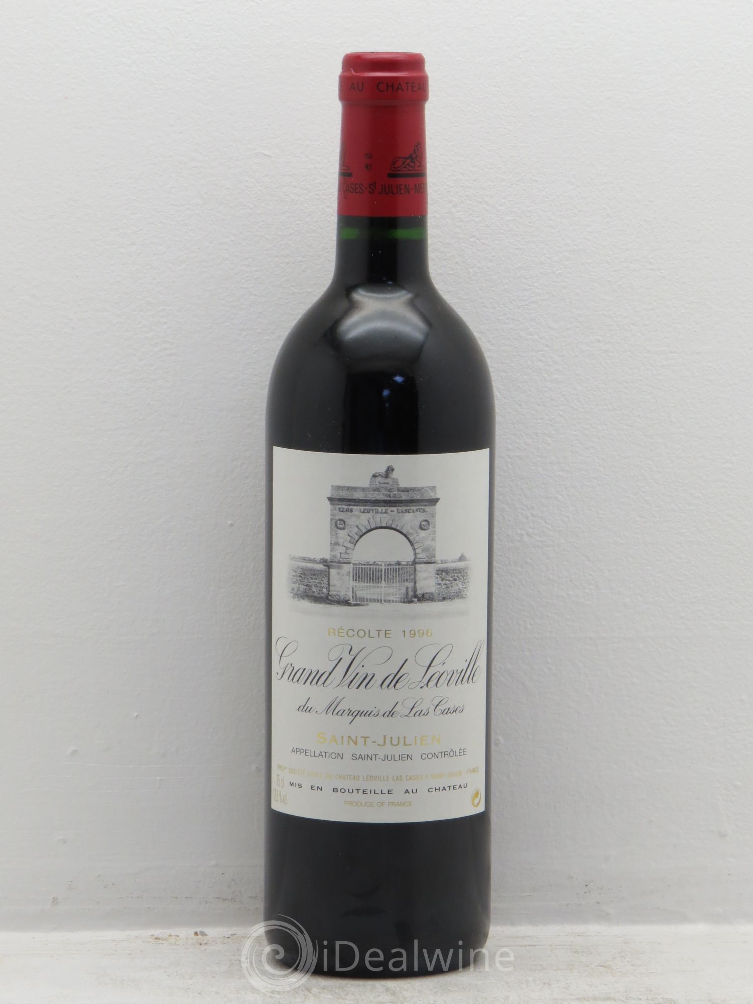 Château Léoville Las Cases 2ème Grand Cru Classé 1996 - Lot de 1 bouteille - 0