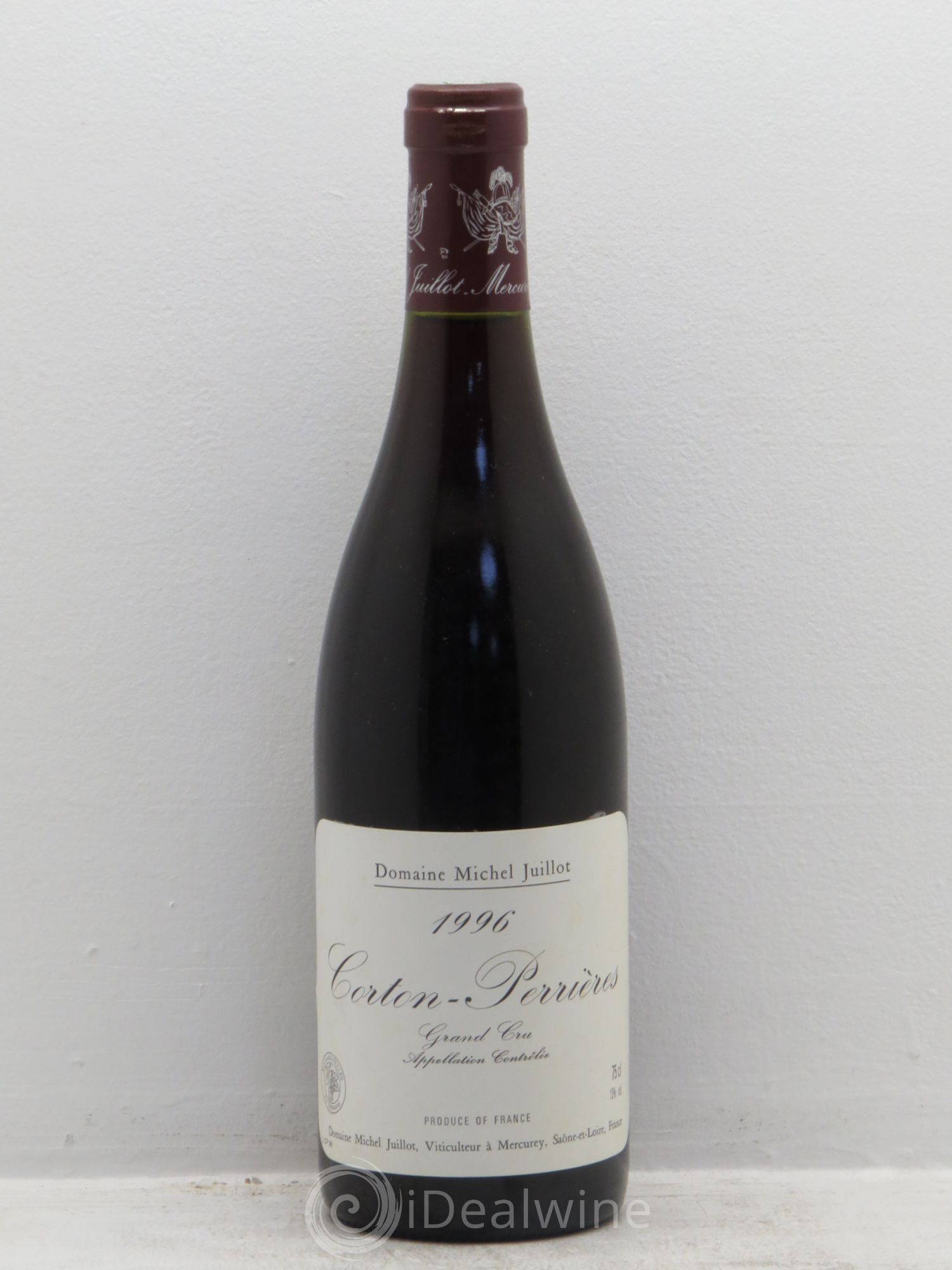 Corton Grand Cru 1996 - Lot de 1 bouteille - 0