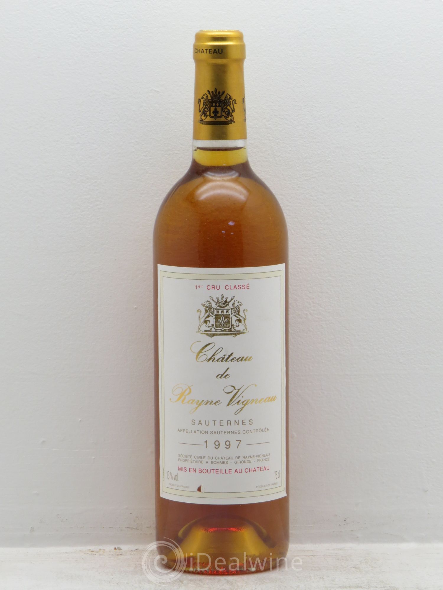 Château de Rayne Vigneau 1er Grand Cru Classé 1997 - Lotto di 1 bottiglia - 0