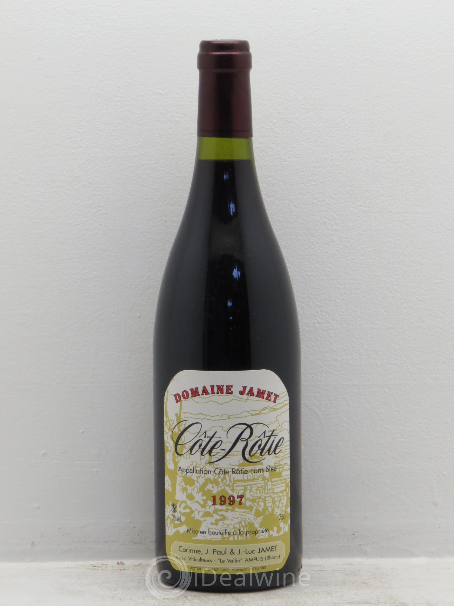 Côte-Rôtie Jamet (Domaine) 1997 - Lot de 1 bouteille - 0
