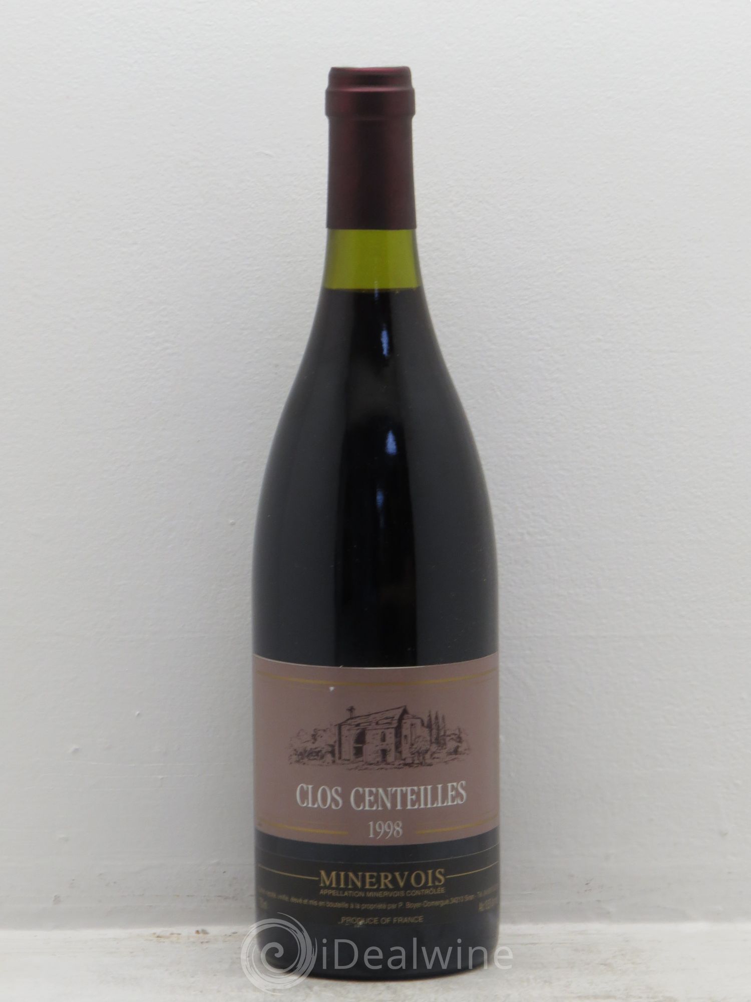 Minervois Clos Centeilles P.Boyer-Domergue 1998 - Posten von 1 Flasche - 0