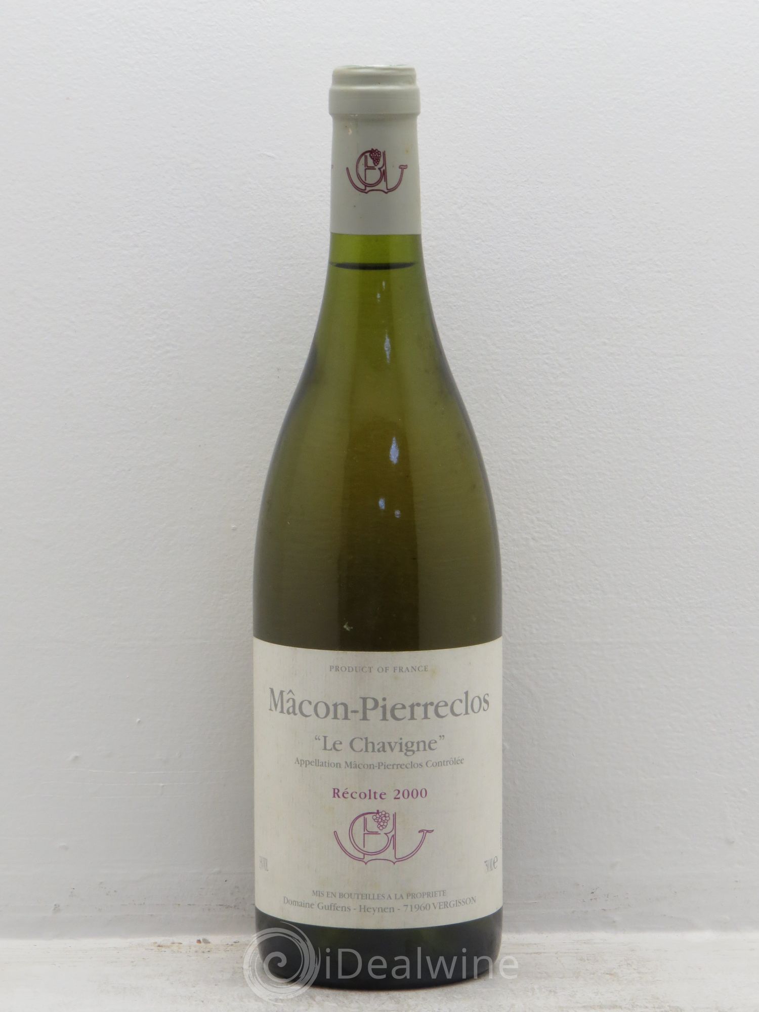 Mâcon-Pierreclos Le Chavigne Guffens-Heynen 2000 - Lot de 1 bouteille - 0