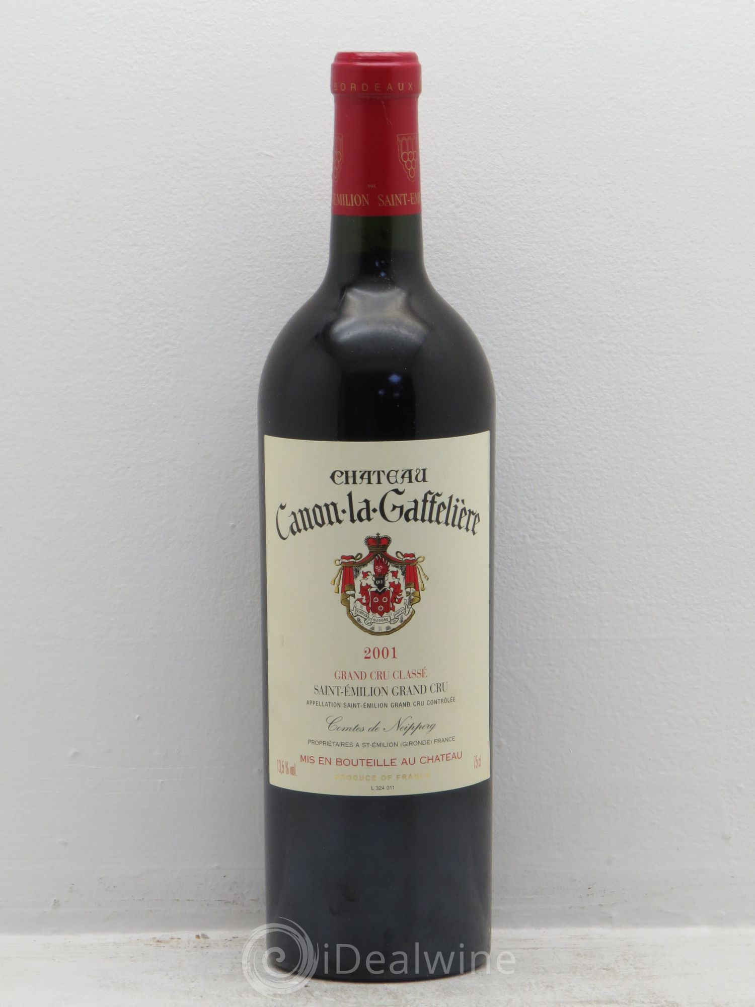 Château Canon la Gaffelière 1er Grand Cru Classé B 2001 - Lot de 1 bouteille - 0