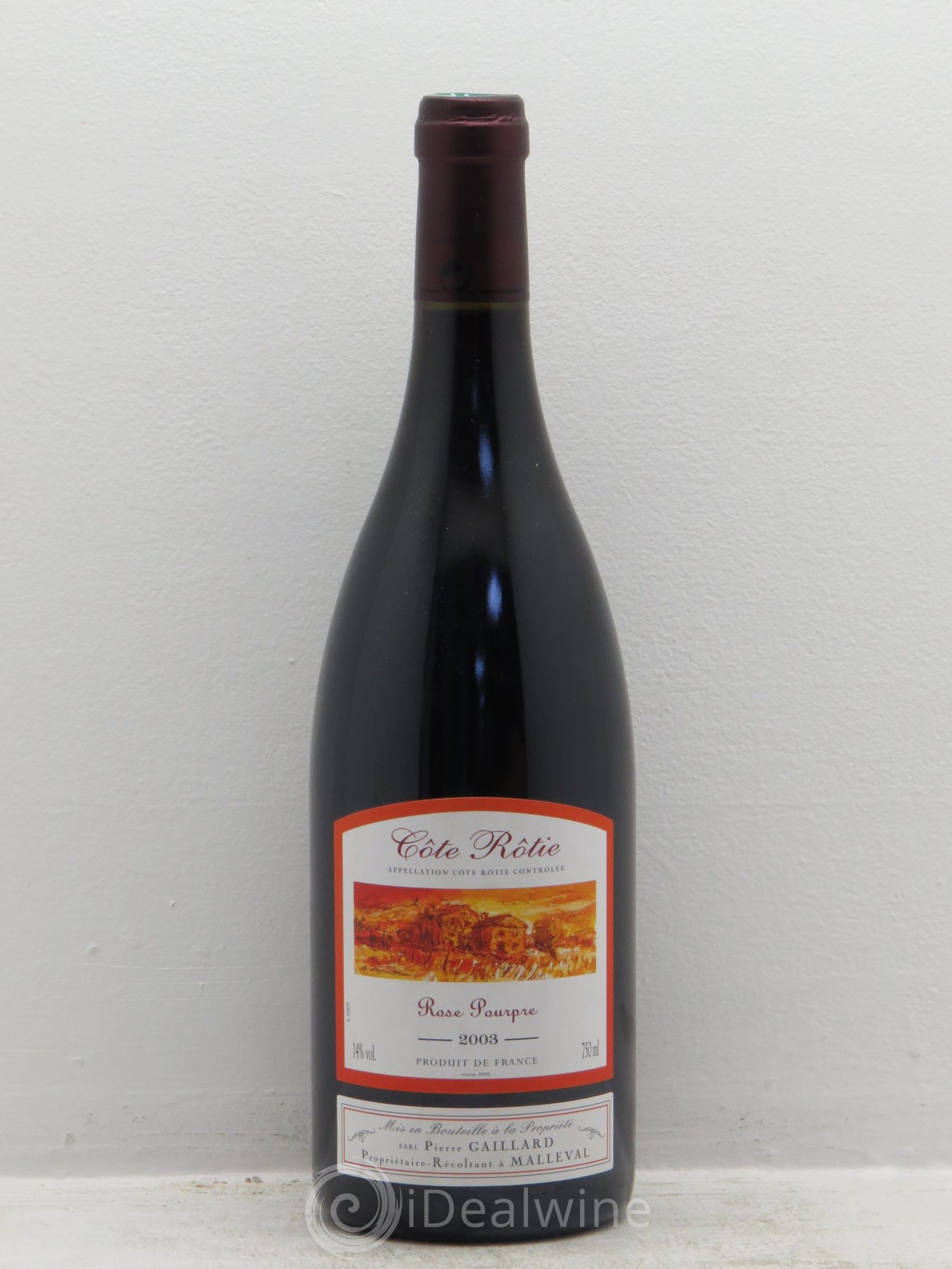Côte-Rôtie Rose Pourpre Pierre Gaillard 2003 - Lot de 1 bouteille - 0