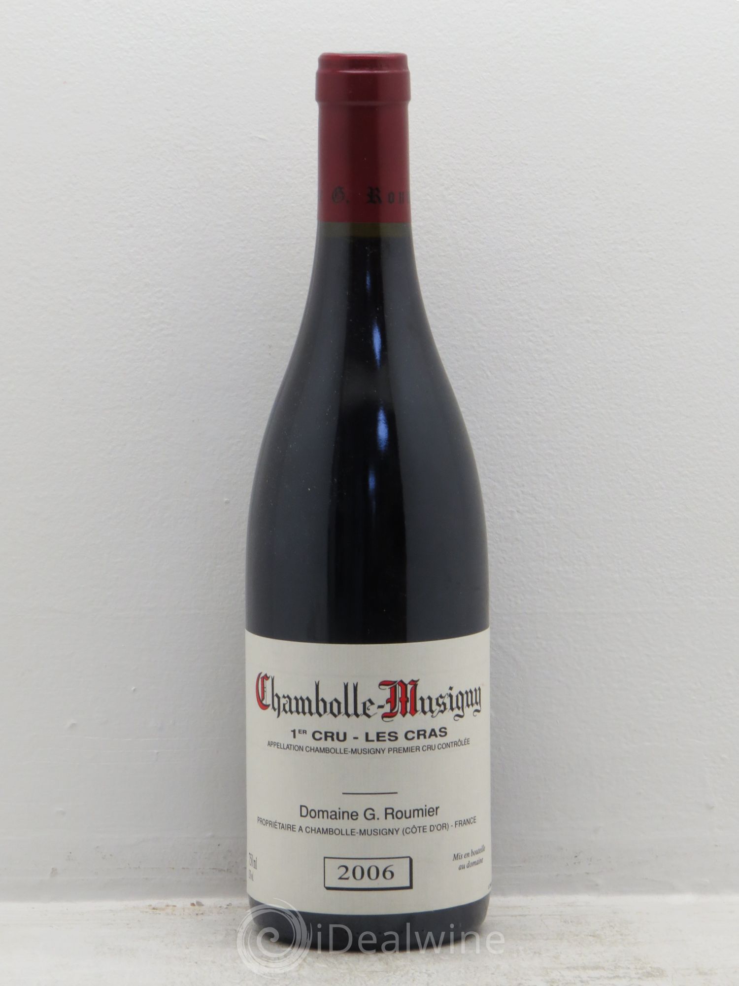 Chambolle-Musigny 1er Cru Les Cras Georges Roumier (Domaine) 2006 - Lot de 1 bouteille - 0