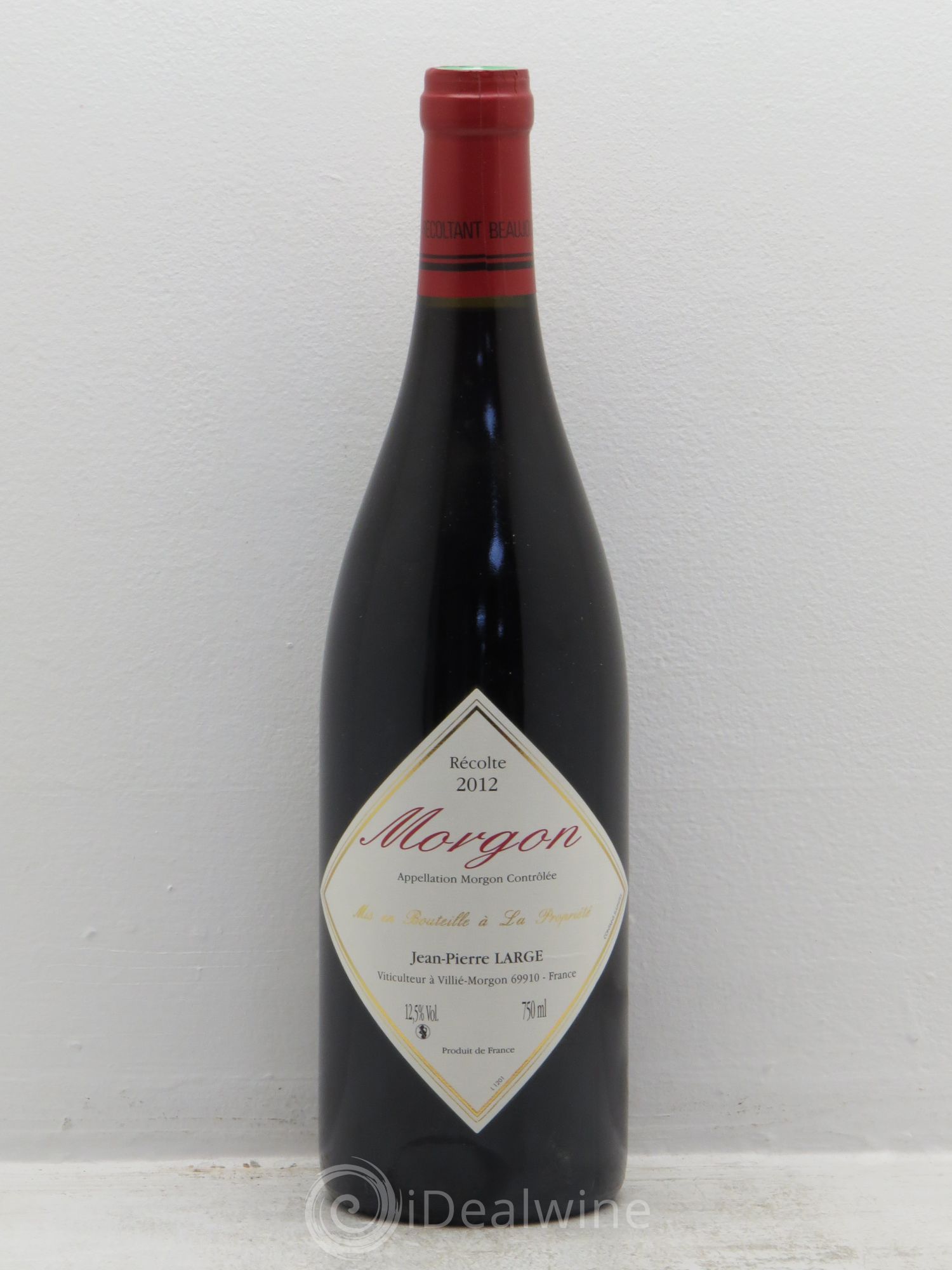 Morgon 2012 - Lot de 1 bouteille - 0