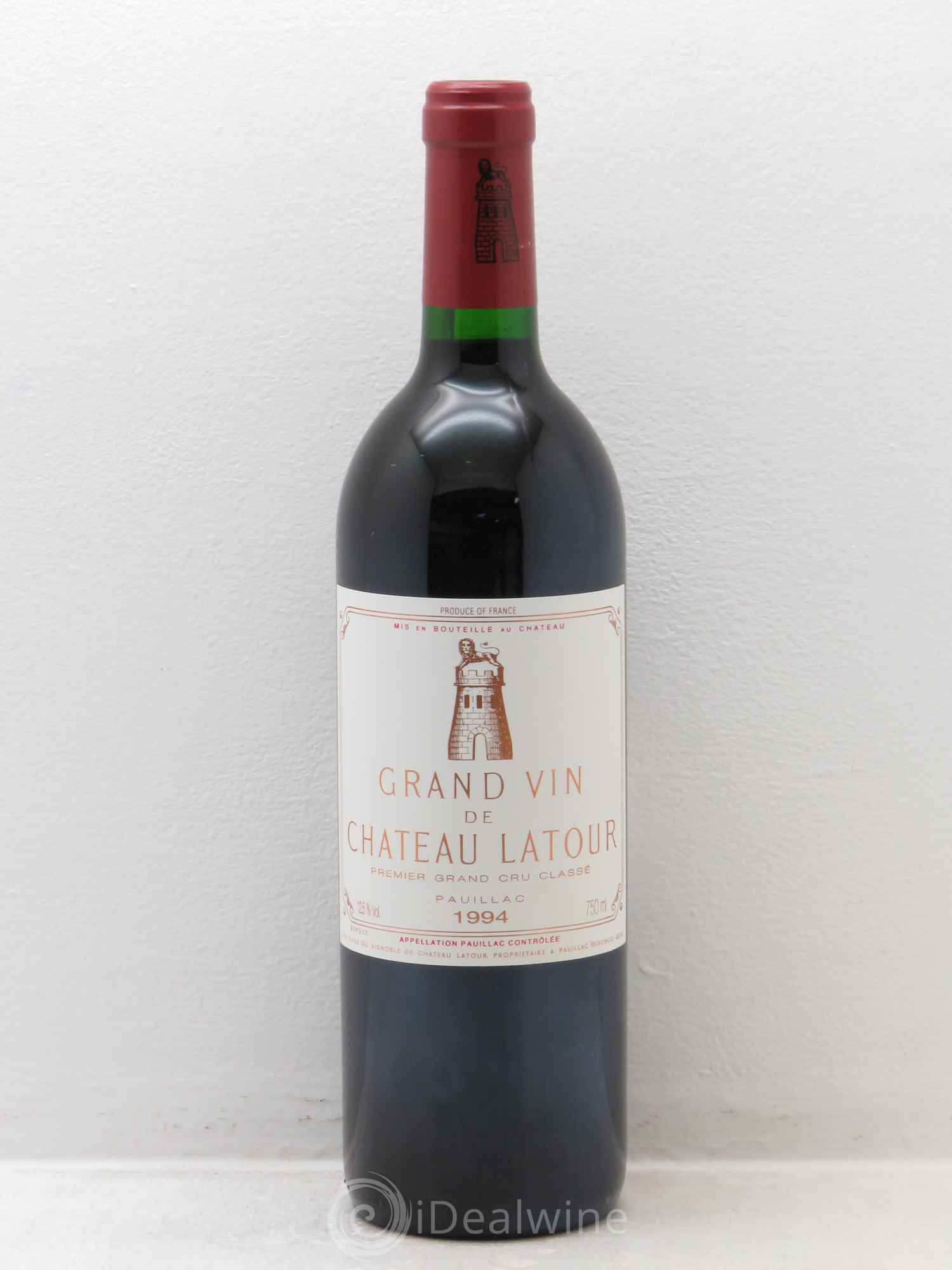 Château Latour 1er Grand Cru Classé 1994 - Lot de 1 bouteille - 0
