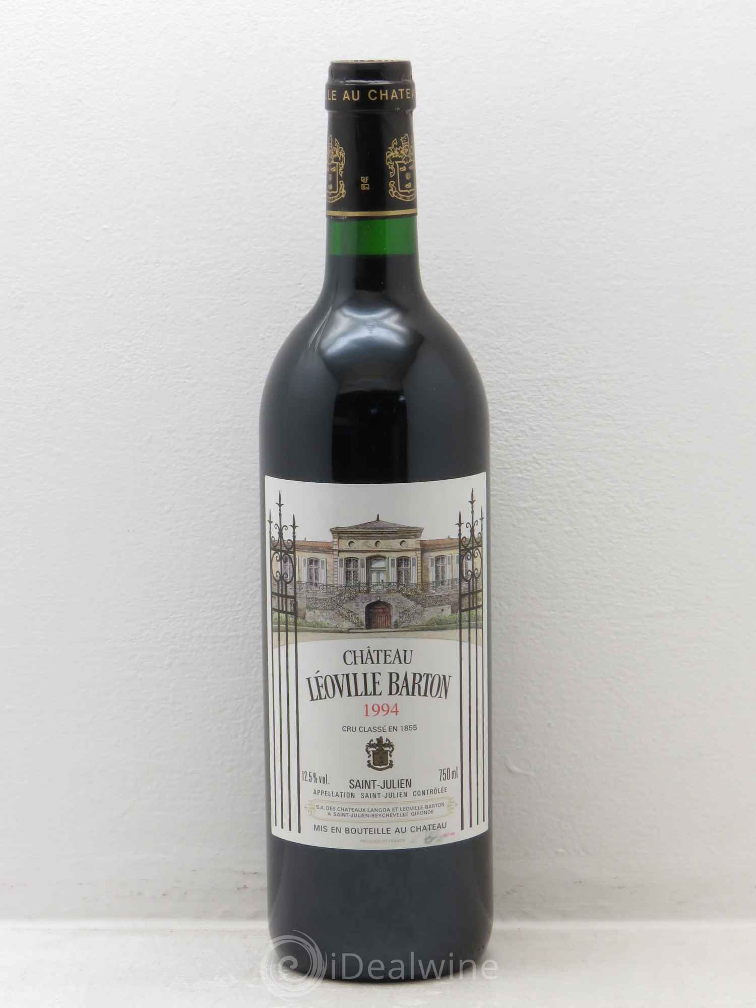 Château Léoville Barton 2ème Grand Cru Classé 1994 - Lot de 1 bouteille - 0