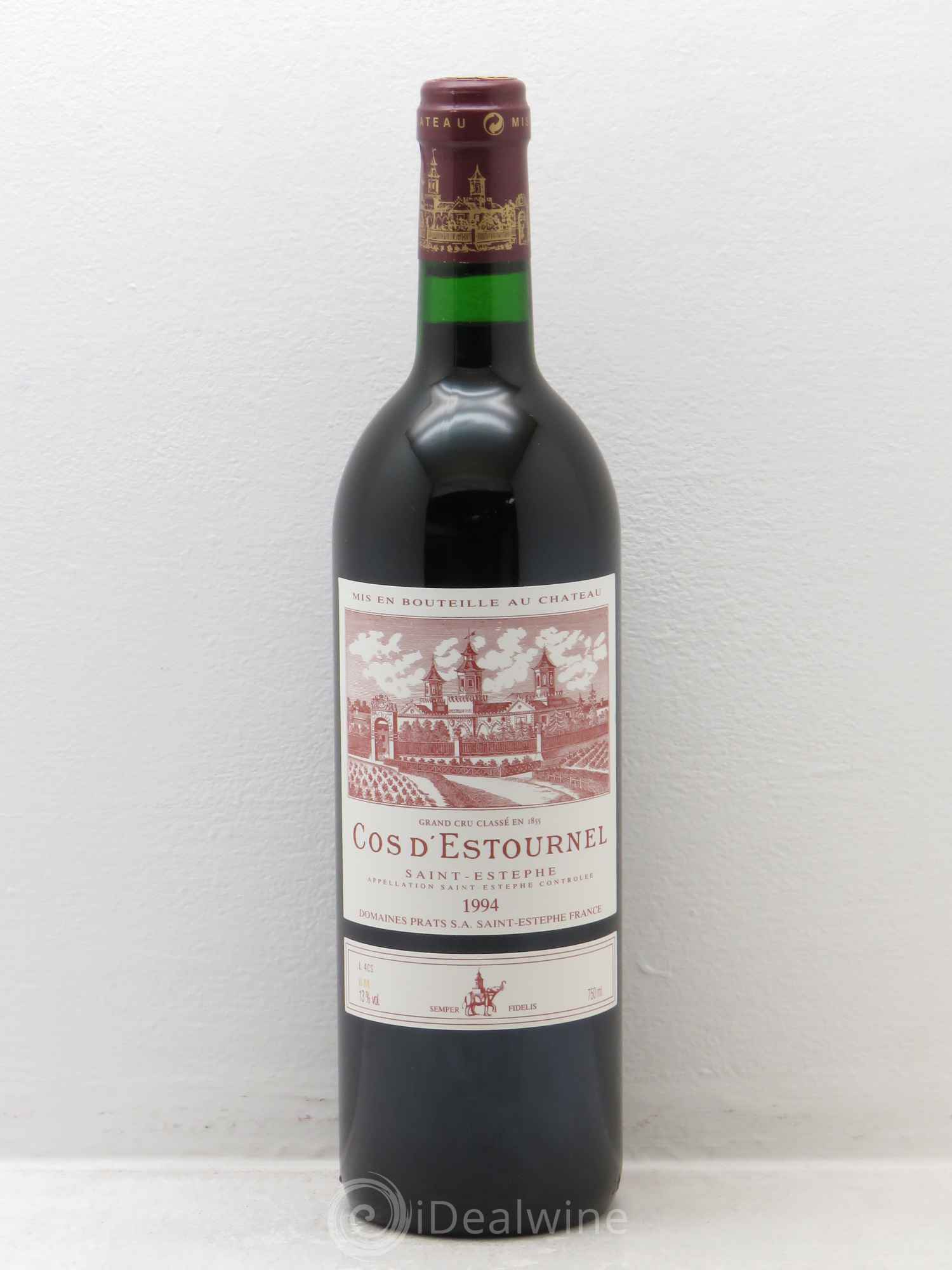 Cos d'Estournel 2ème Grand Cru Classé 1994 - Lot de 1 bouteille - 0
