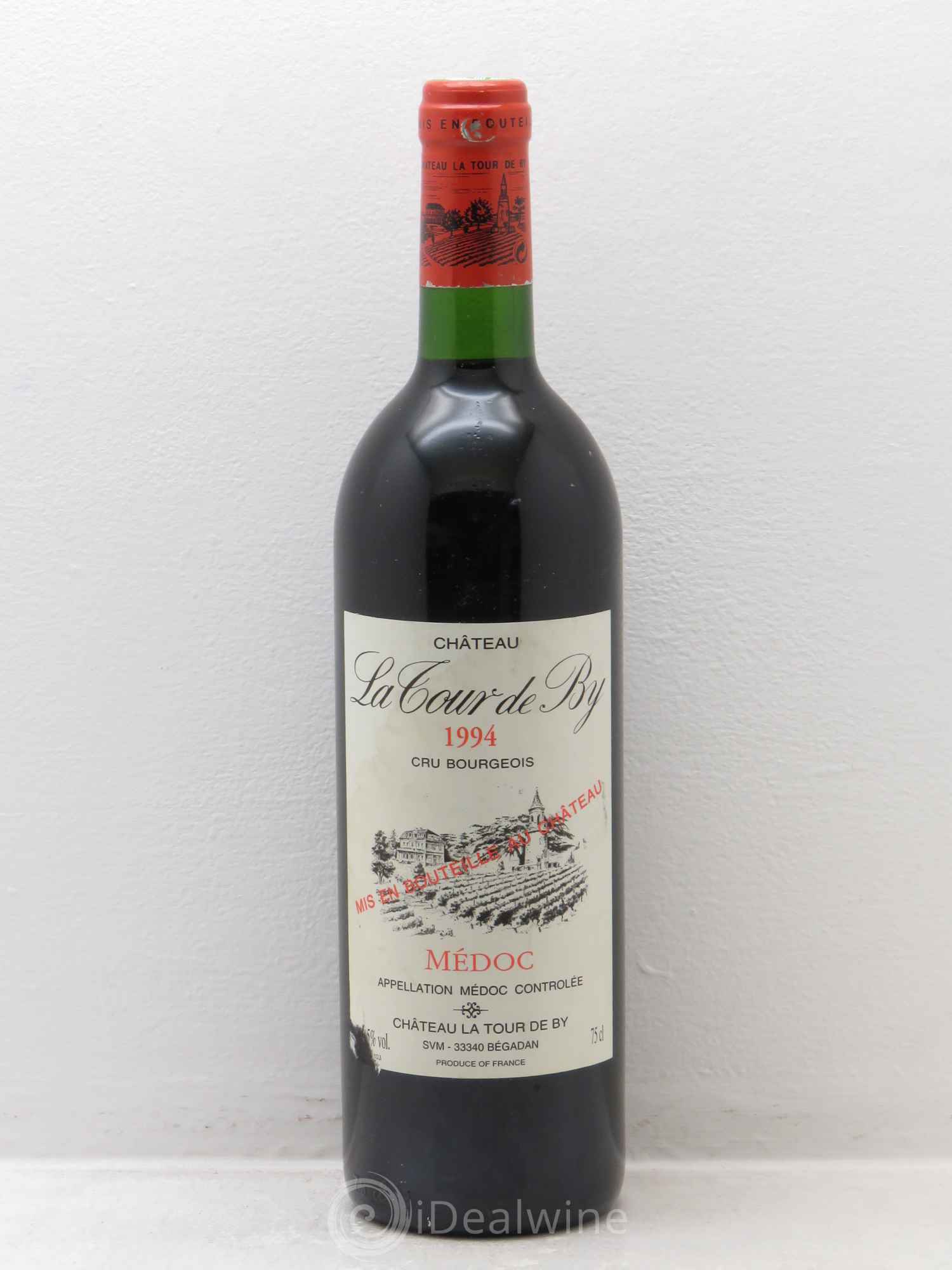 Château La Tour de By Cru Bourgeois 1994 - Lot de 1 bouteille - 0