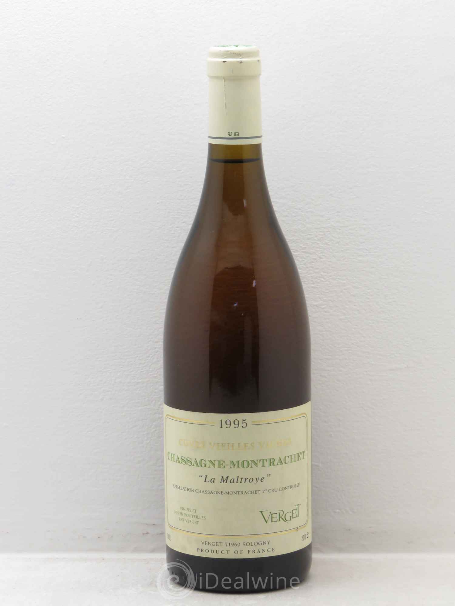 Chassagne-Montrachet 1er Cru vv 1995 - Lot de 1 bouteille - 0