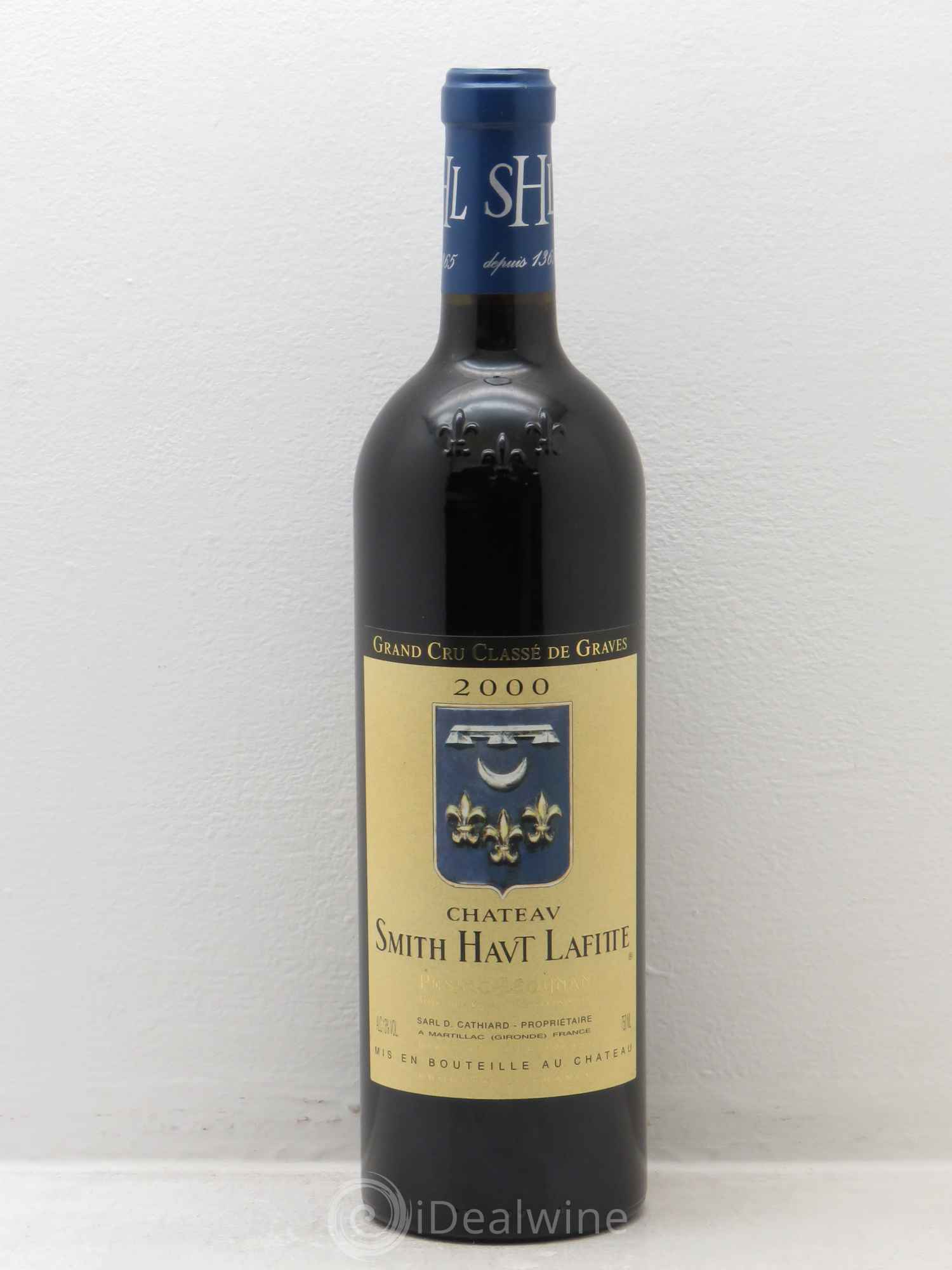 Château Smith Haut Lafitte Cru Classé de Graves 2000 - Lot de 1 bouteille - 0