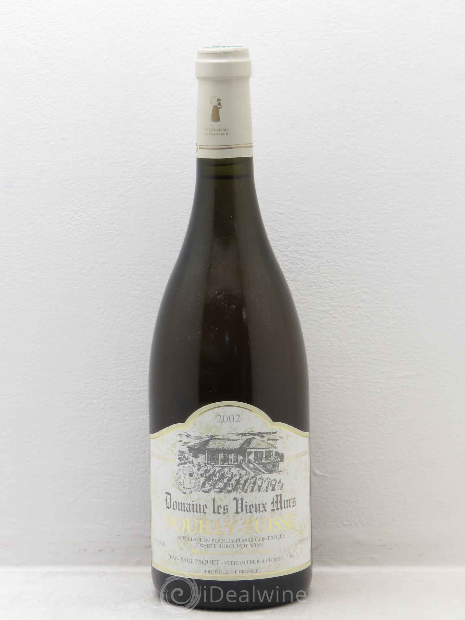 Pouilly-Fuissé Domaine Les Vieux Murs 2002 - Posten von 1 Flasche - 0