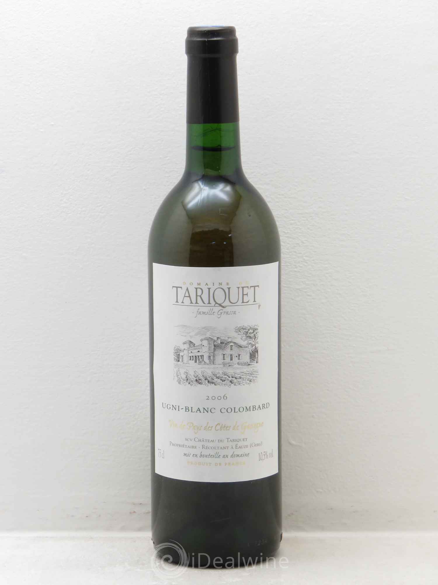 Divers vin de pays des cotes de gascogne domaine du tarriquet ugni blanc 2006 - Posten von 1 Flasche - 0
