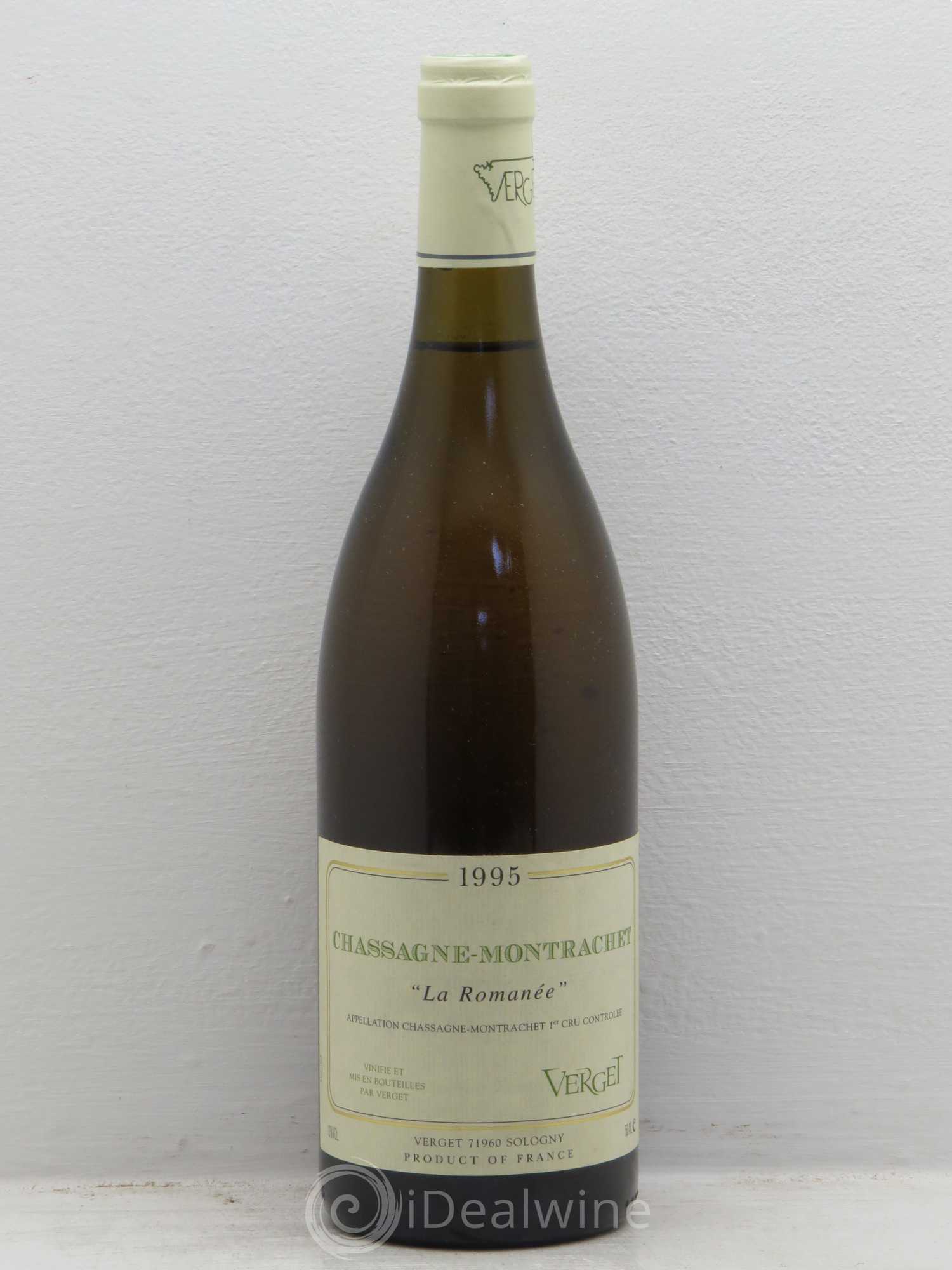Chassagne-Montrachet 1er Cru 1995 - Lot de 1 bouteille - 0