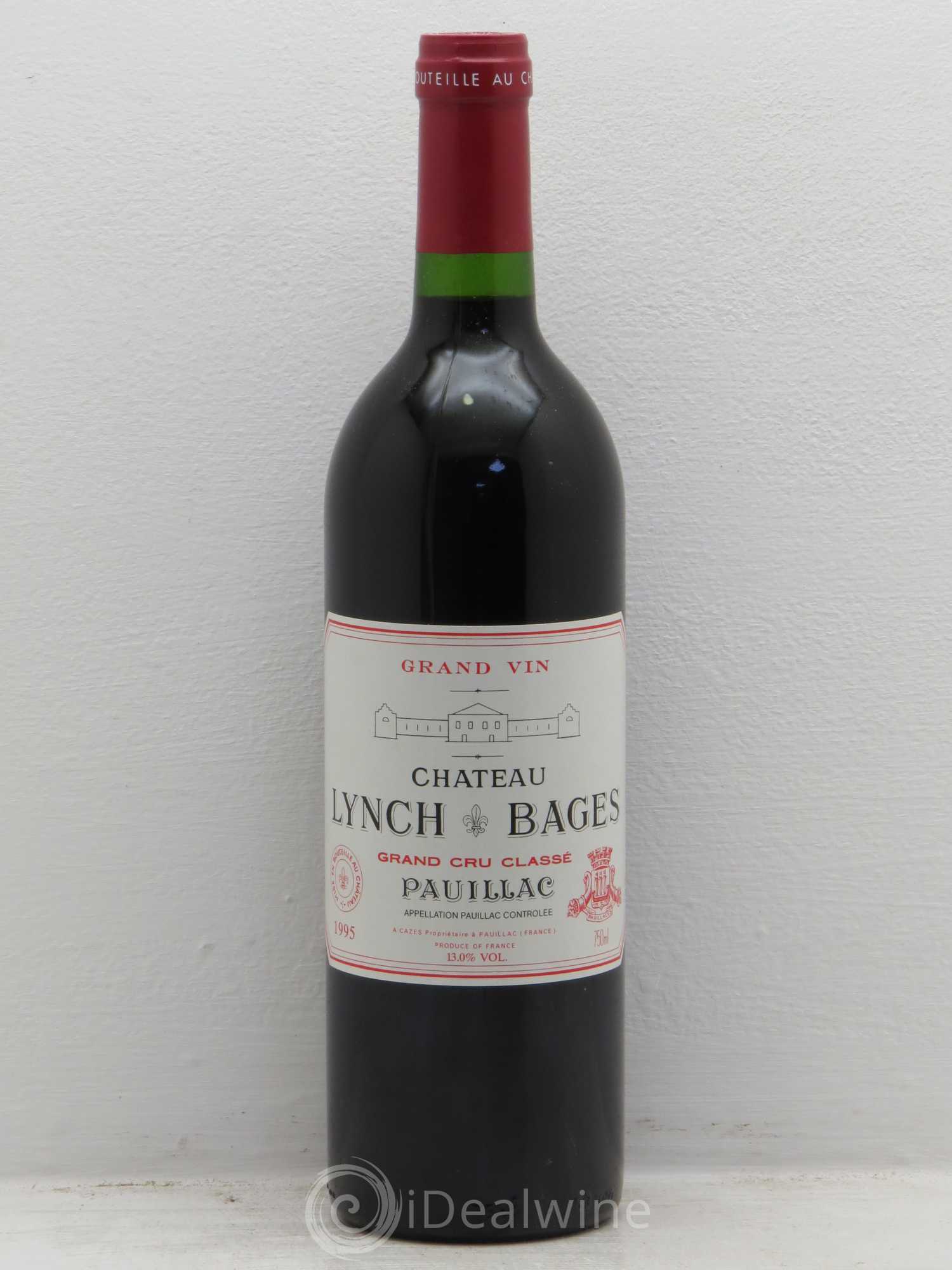 Château Lynch Bages 5ème Grand Cru Classé 1995 - Lot de 1 bouteille - 0