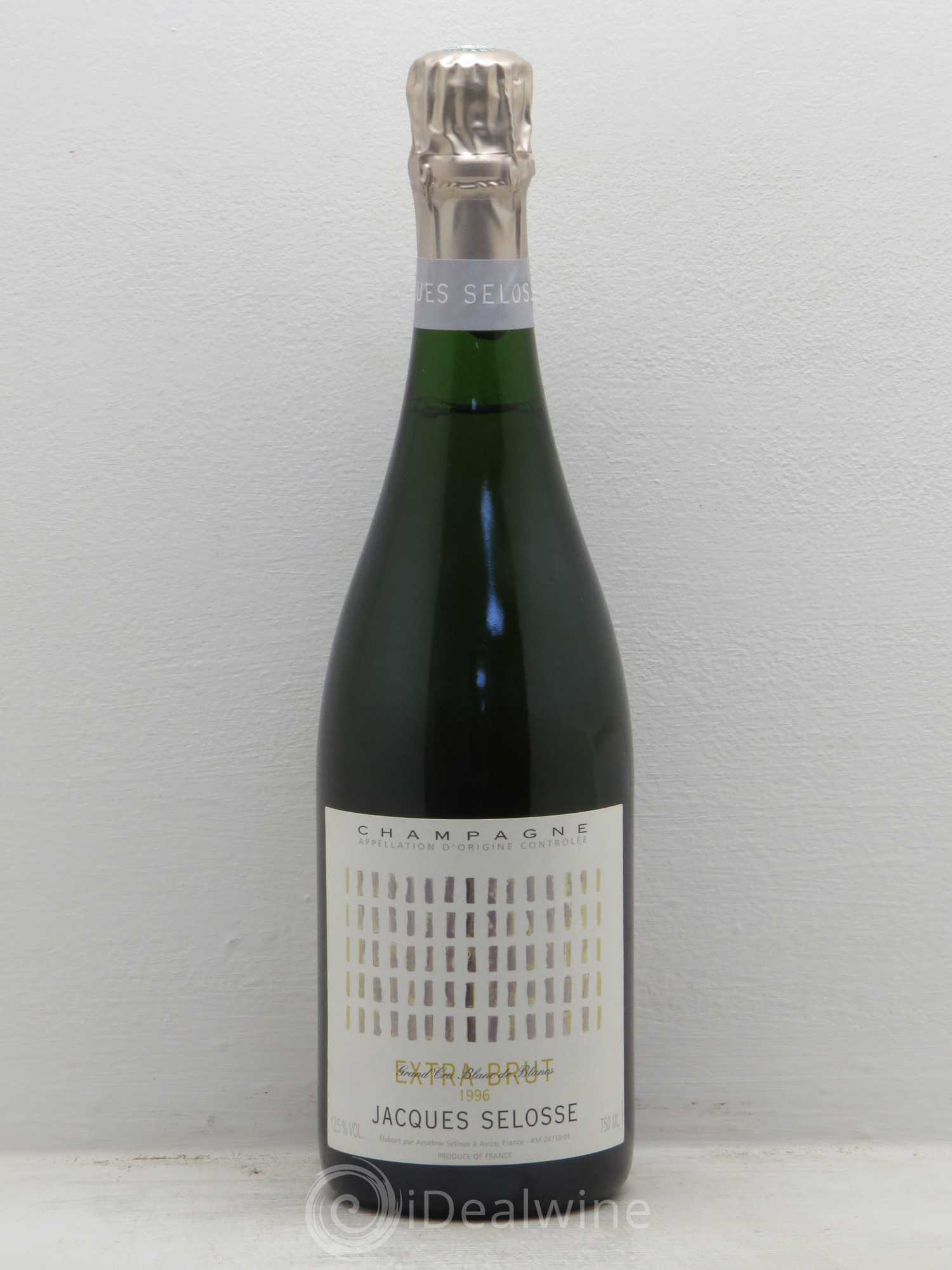 Blanc de Blancs Grand Cru Extra-Brut Jacques Selosse 1996 - Lot de 1 bouteille - 0