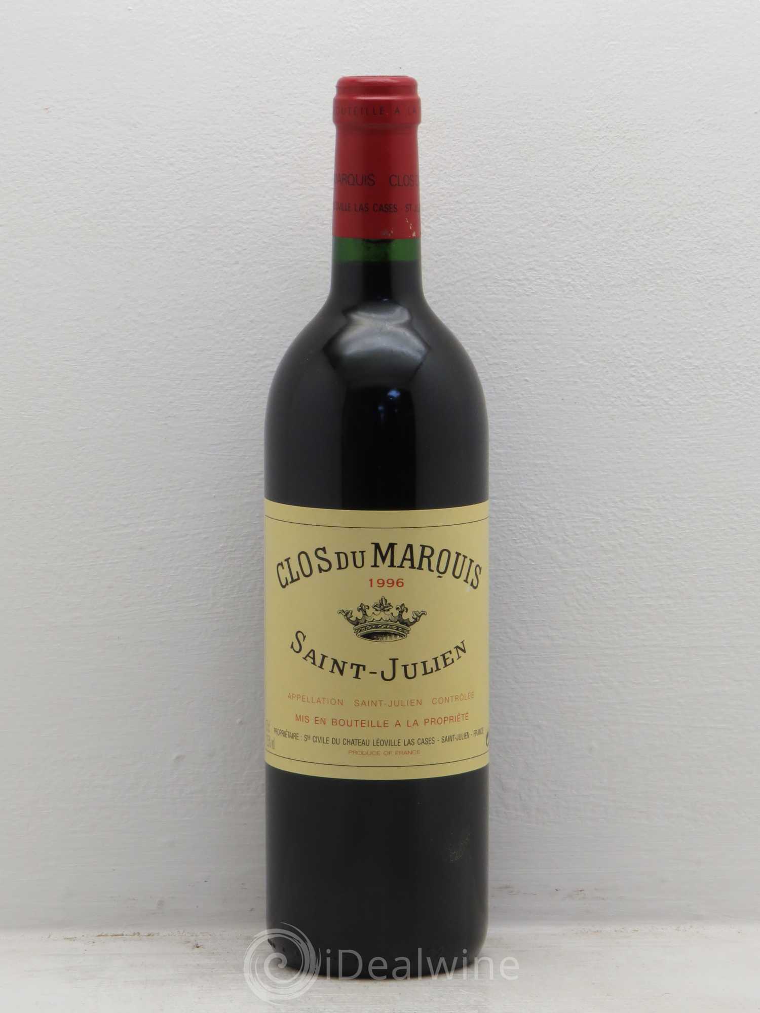 Clos du Marquis 1996 - Lot de 1 bouteille - 0