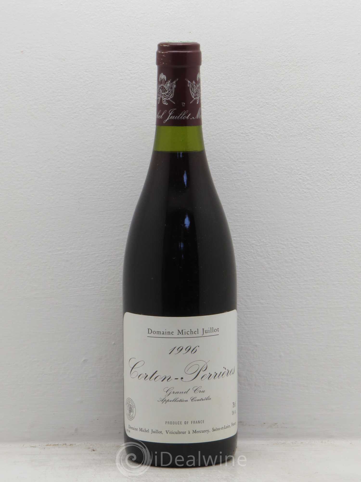 Corton Grand Cru 1996 - Lot de 1 bouteille - 0