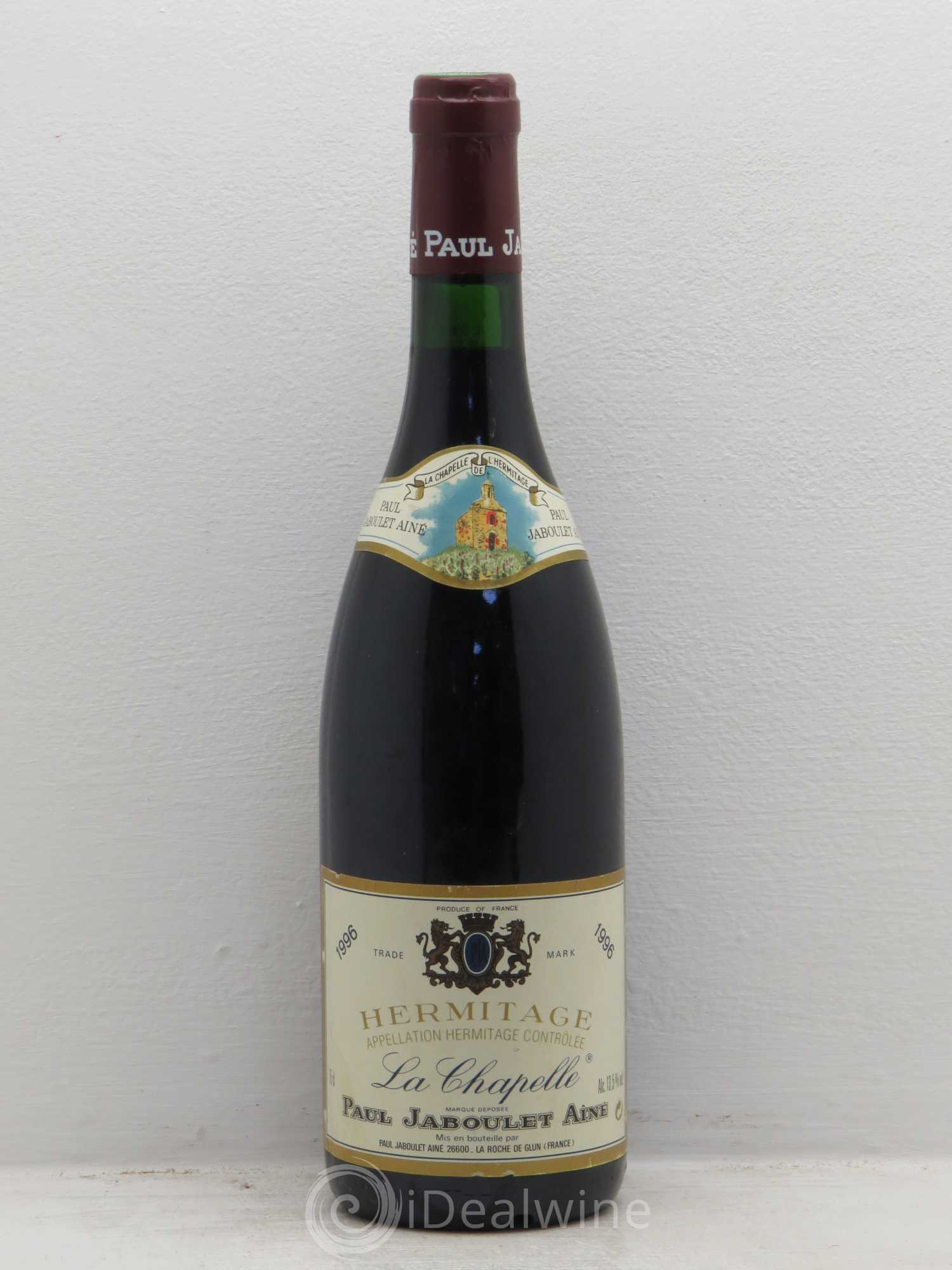 Hermitage La Chapelle Paul Jaboulet Ainé 1996 - Lot de 1 bouteille - 0