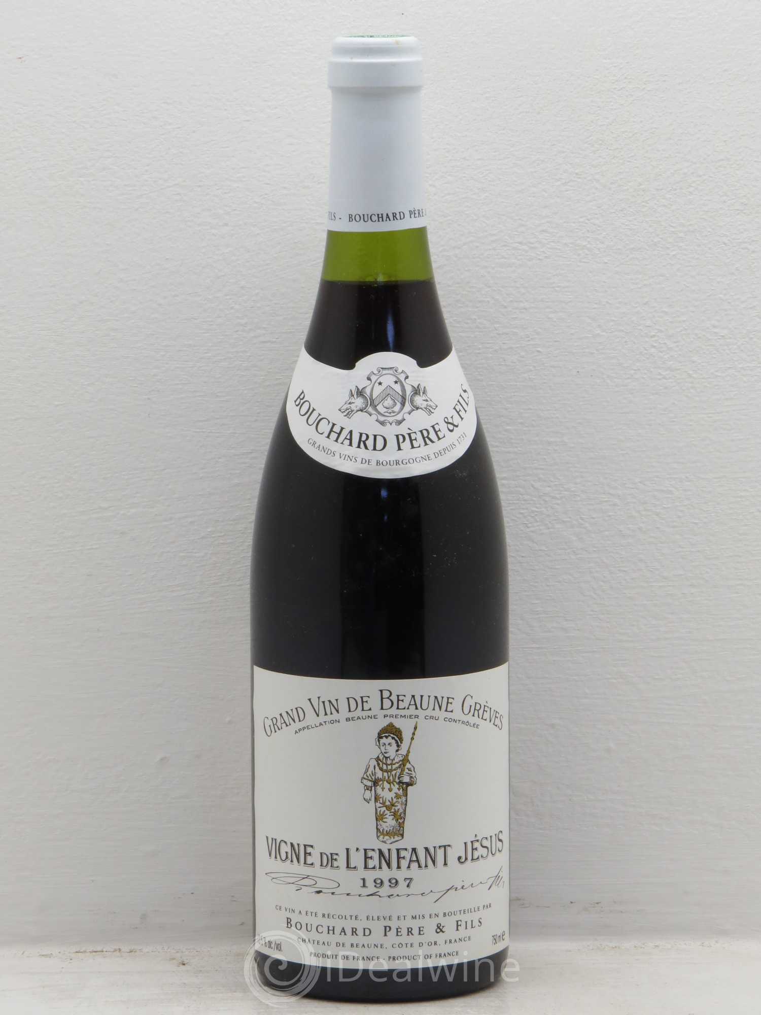 Beaune 1er Cru Grèves - Vigne de l'Enfant Jésus Bouchard Père & Fils 1997 - Lot de 1 bouteille - 0