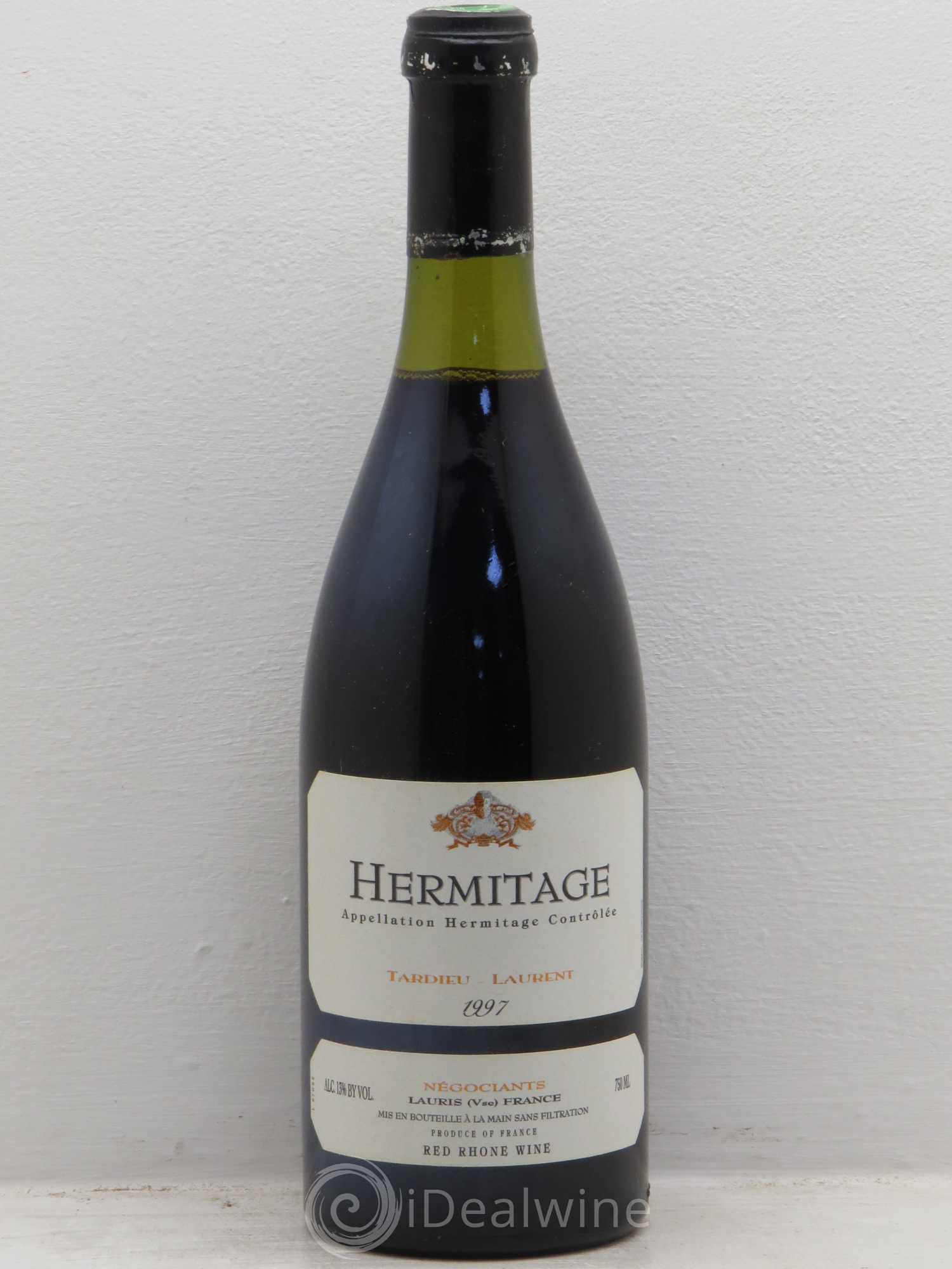 Hermitage Maison Tardieu-Laurent 1997 - Lot de 1 bouteille - 0