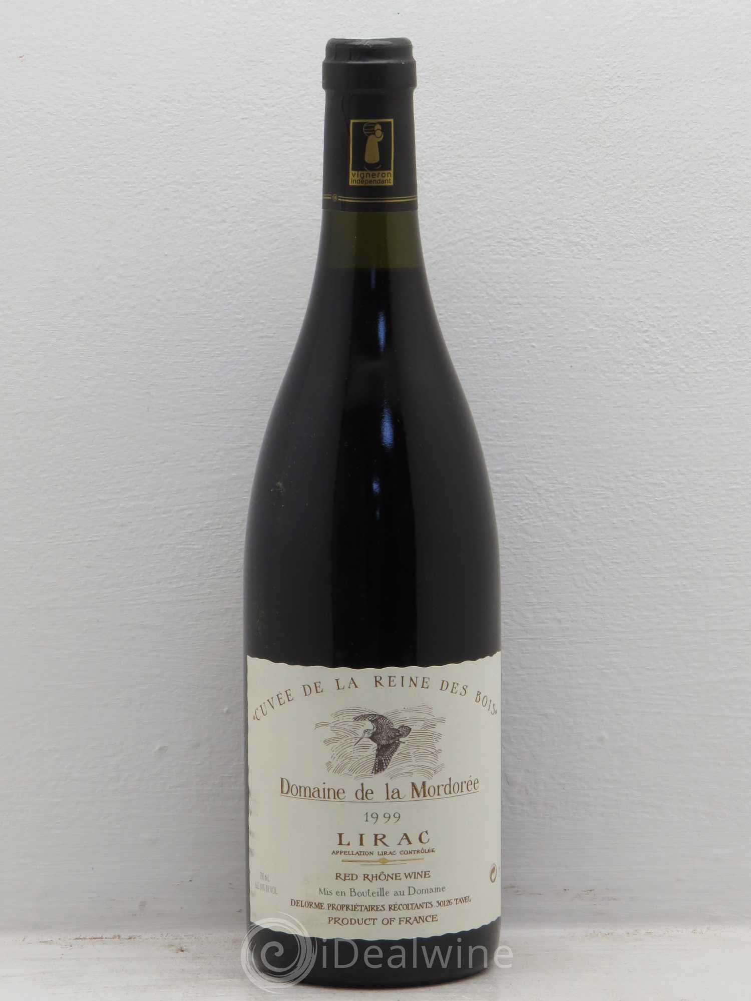 Lirac Cuvée Reine des Bois La Mordorée (Domaine de) 1999 - Lot de 1 bouteille - 0